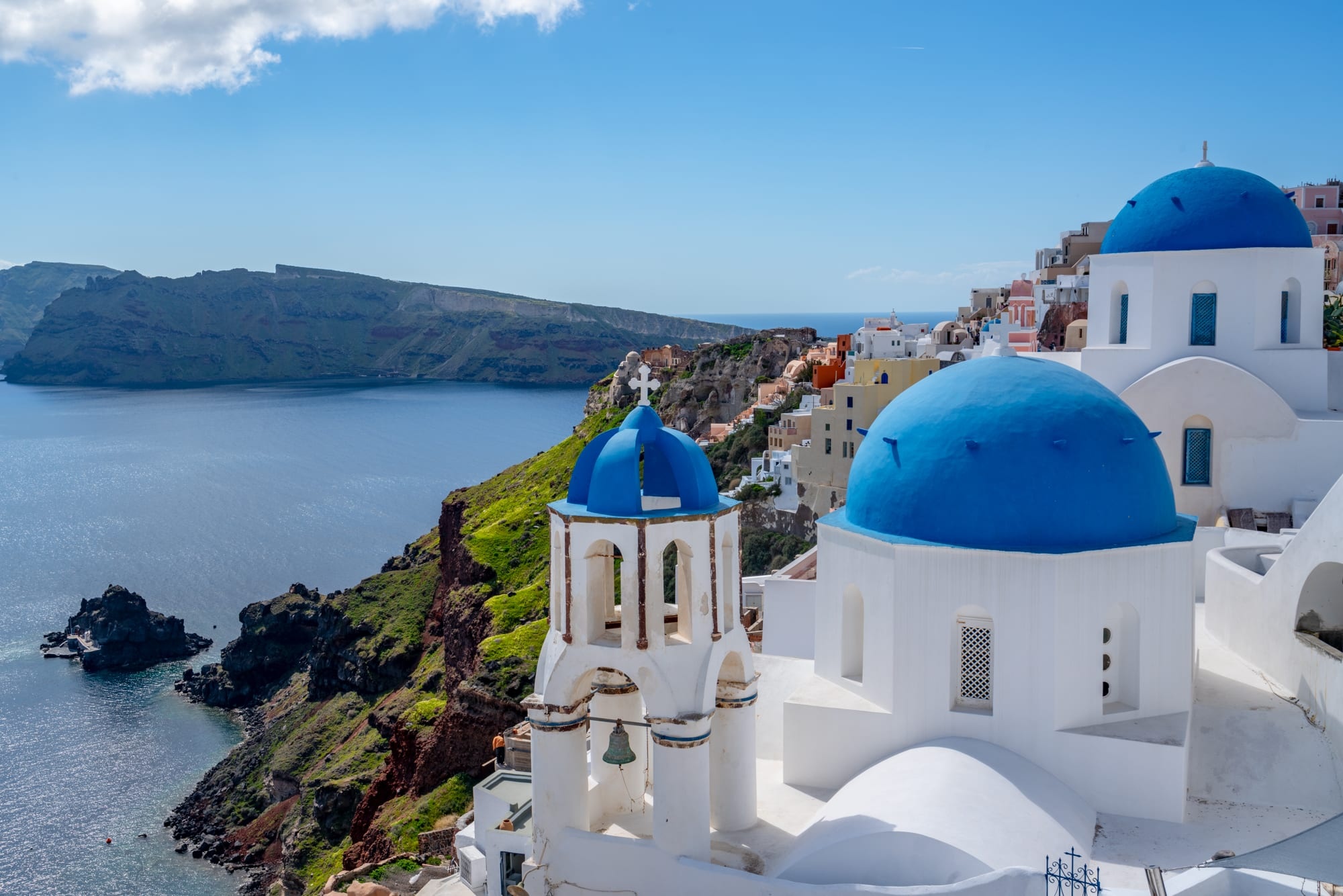 Blue Domes of Oia, Ultimate 3-day itinerary, Santorini escape, Must-visit, 2000x1340 HD Desktop