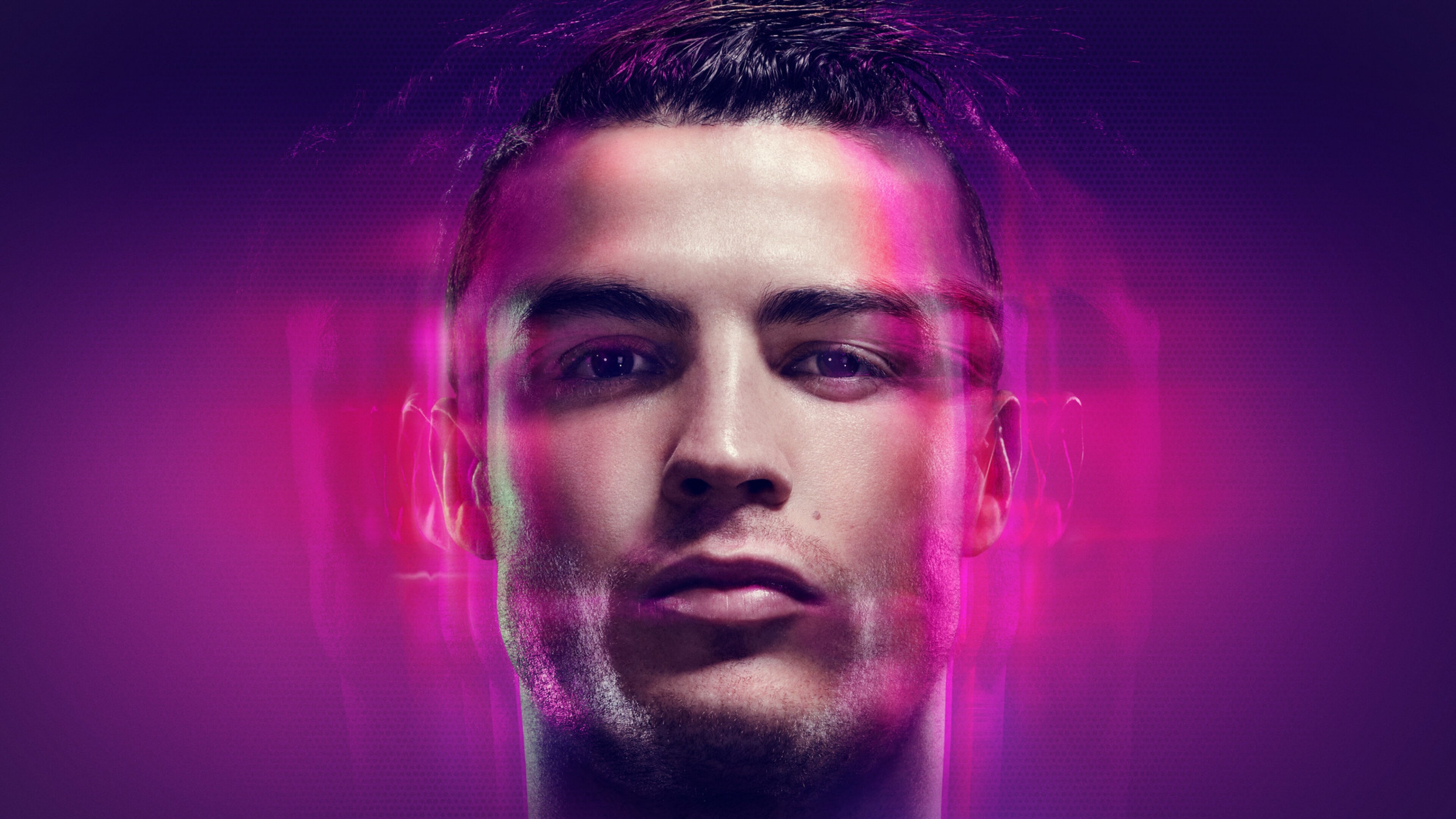 Ronaldo: Cristiano Ronaldo dos Santos Aveiro, a Portuguese professional footballer. 3840x2160 4K Wallpaper.