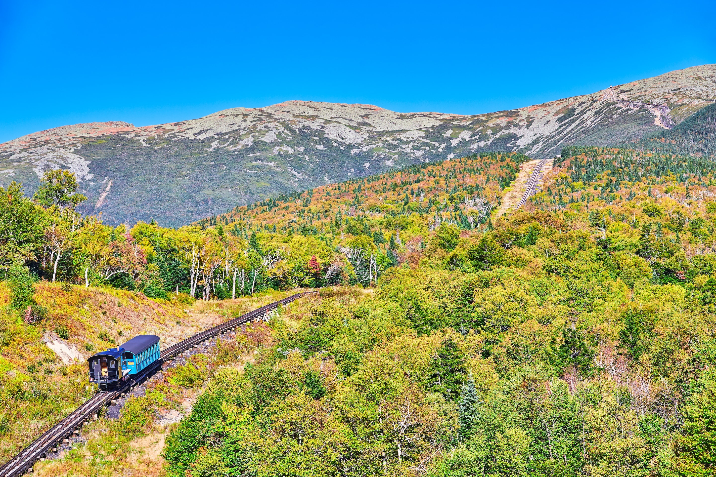 Mount Washington Cog Railway, Spectacular rail journey, Hidden gem, Adventure off the beaten path, 2880x1920 HD Desktop