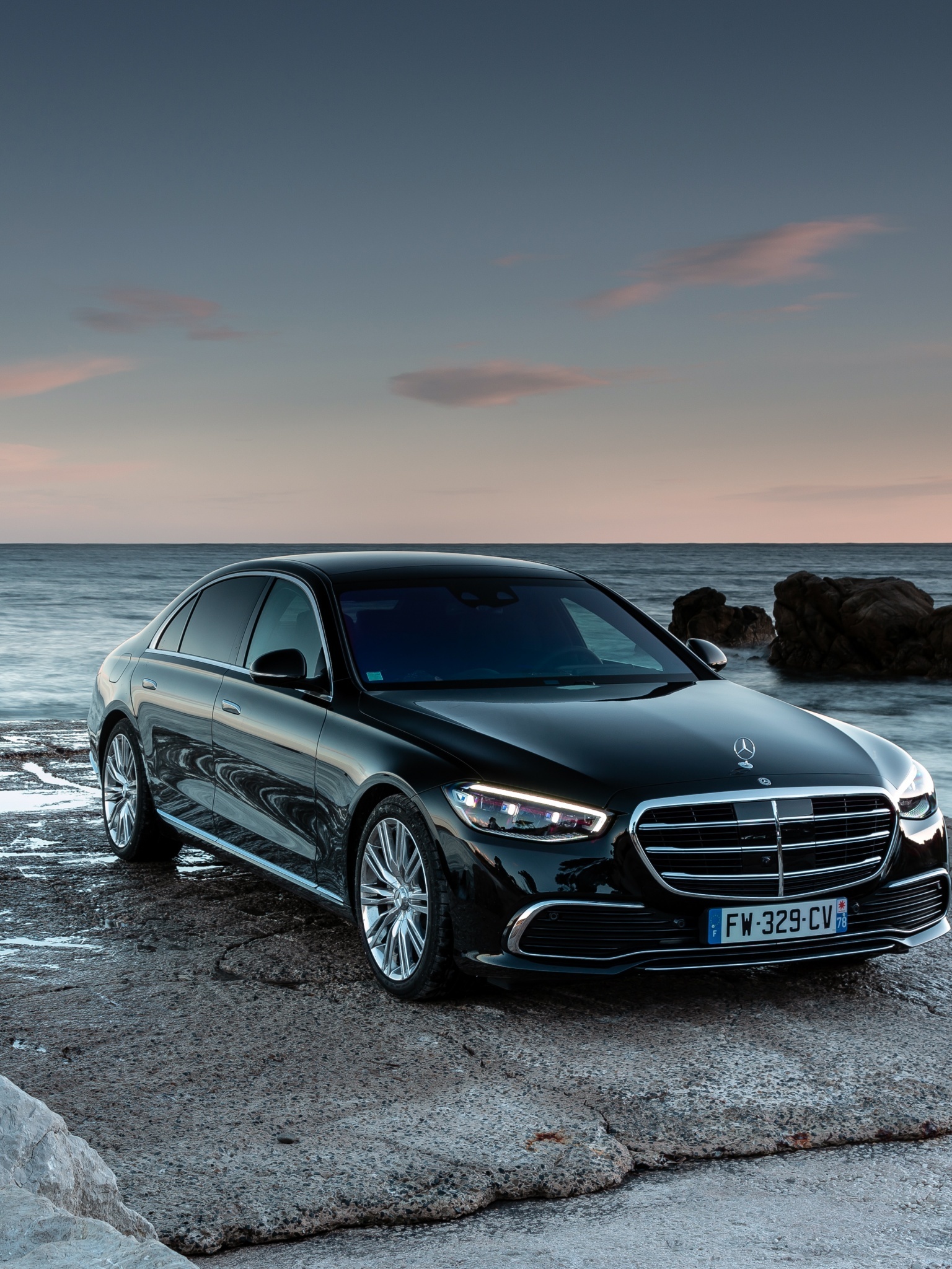 Mercedes-Benz S-Class, S 400 d 4MATIC, Premium luxury, Unrivalled comfort, 1540x2050 HD Handy