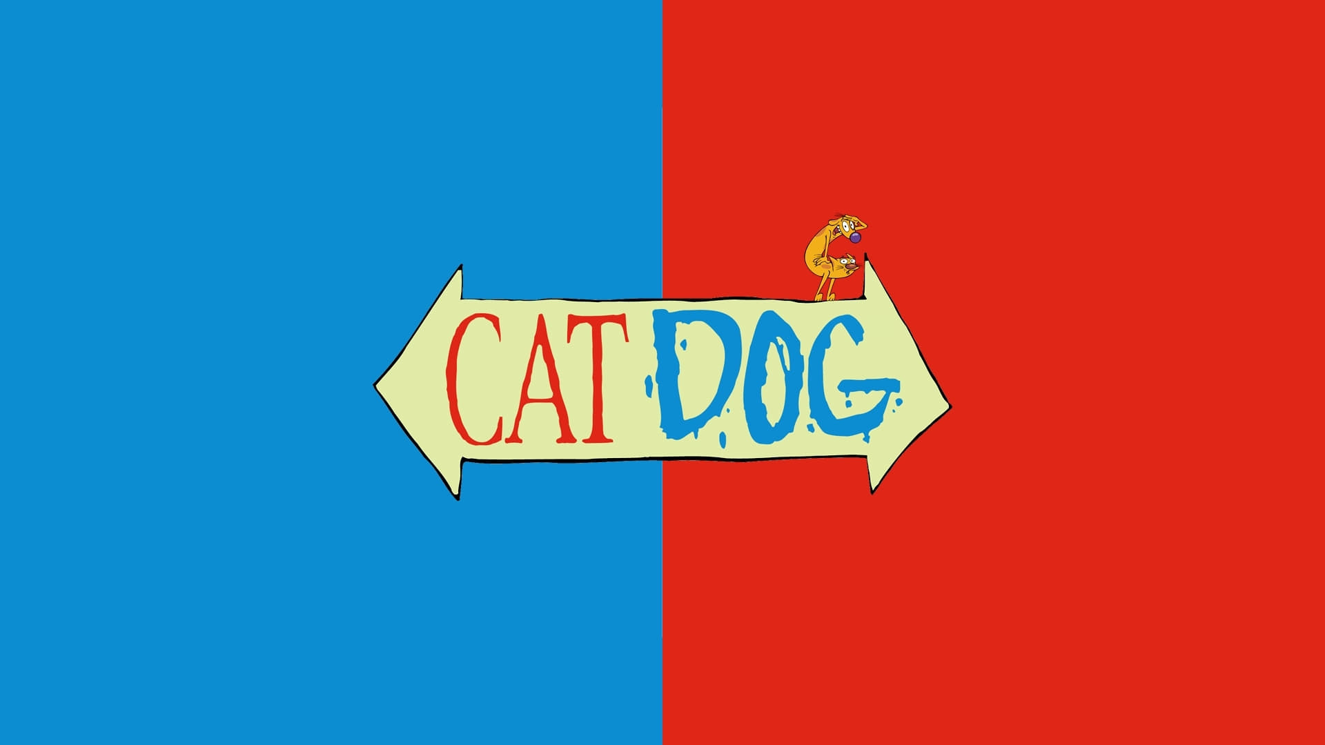 CatDog, Cartoon series, Animation, Videos 1998, 1920x1080 Full HD Desktop