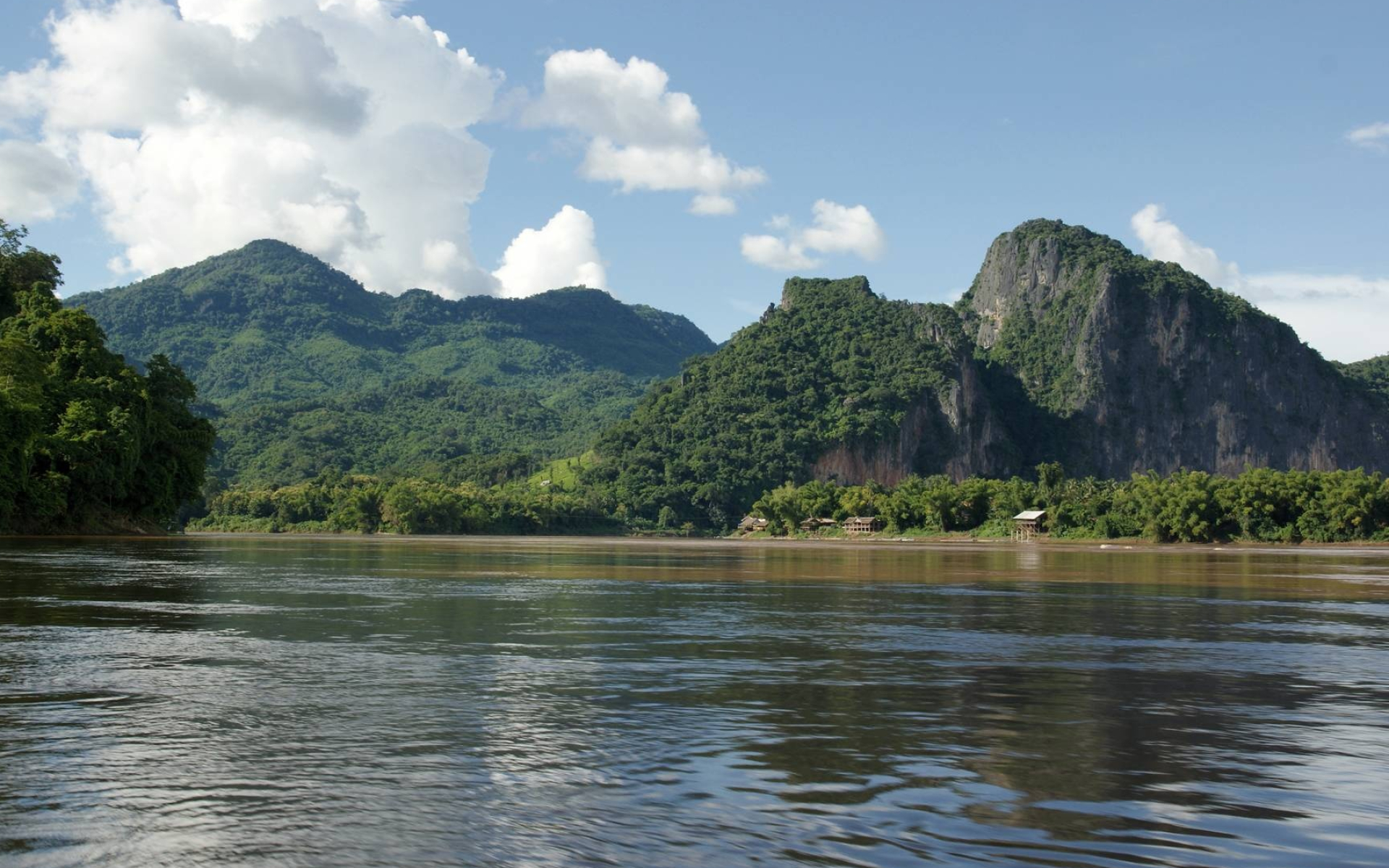 Mekong River, Laos wallpapers, Cultural diversity, Scenic landscapes, 1920x1200 HD Desktop