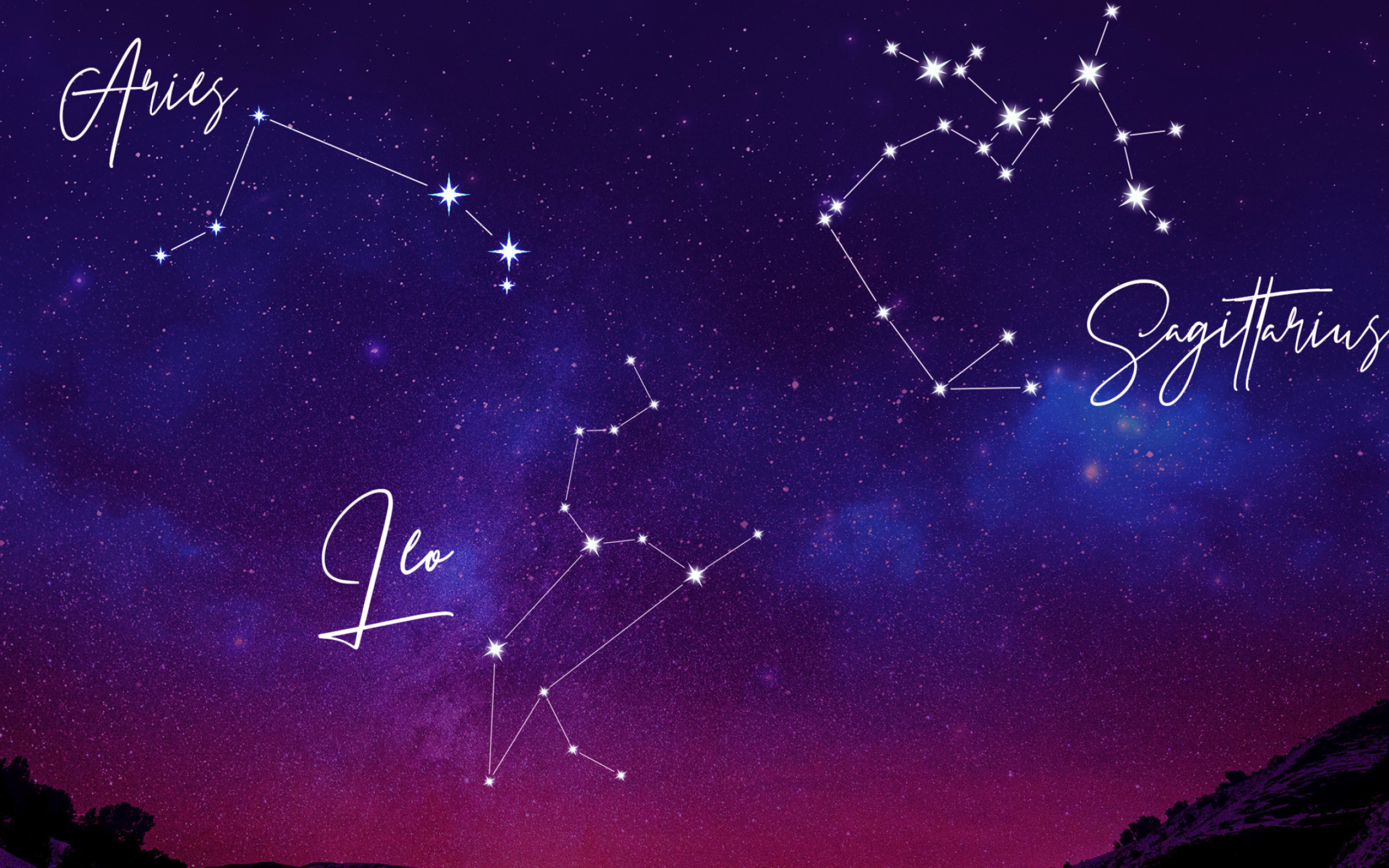 Constellation wallpaper, Astrological patterns, Starry backgrounds, Celestial beauty, 2560x1600 HD Desktop