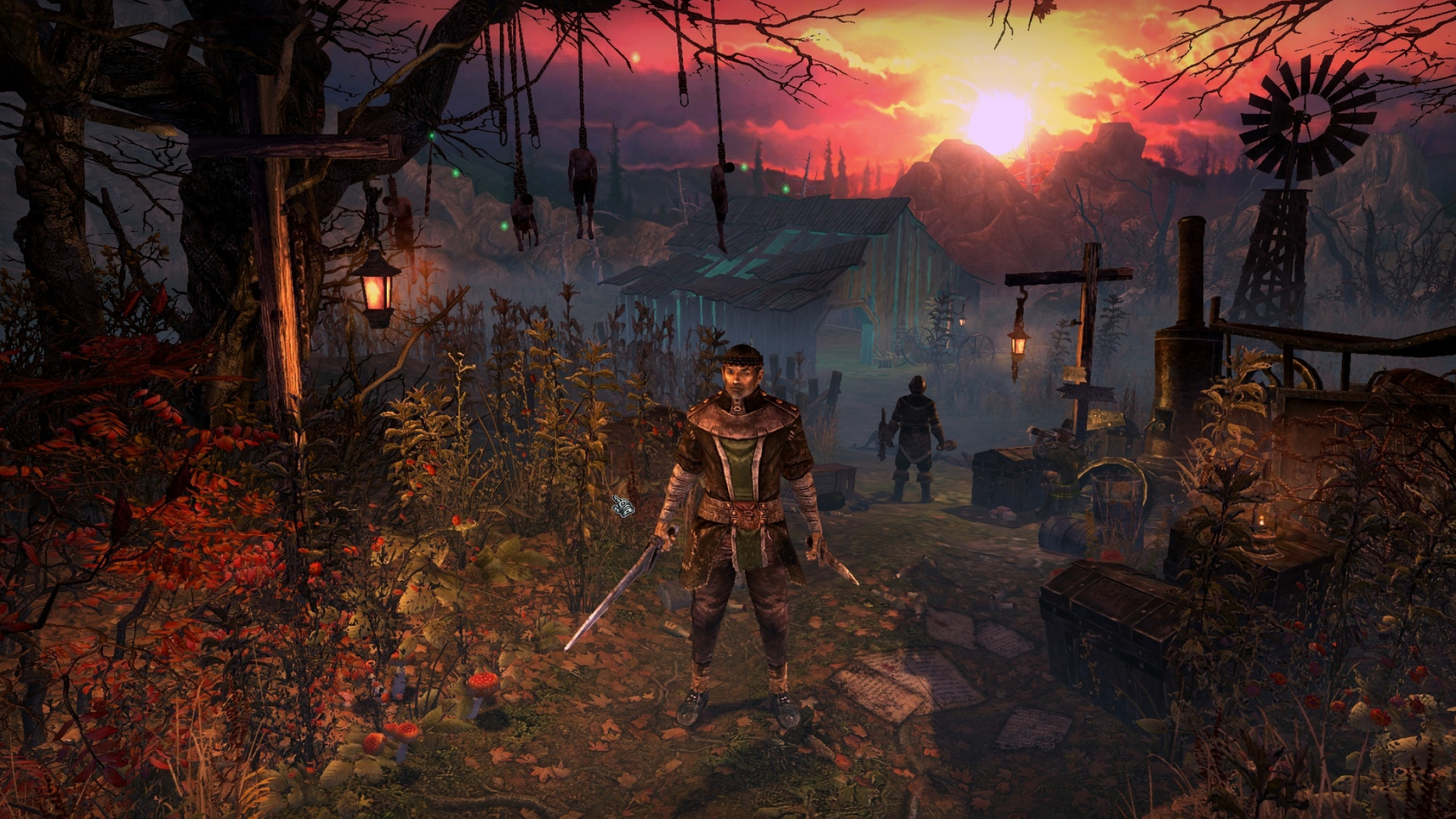 Grim Dawn: The gameplay demonstration of an action roleplay video game, Crate Entertainment. 2560x1440 HD Background.