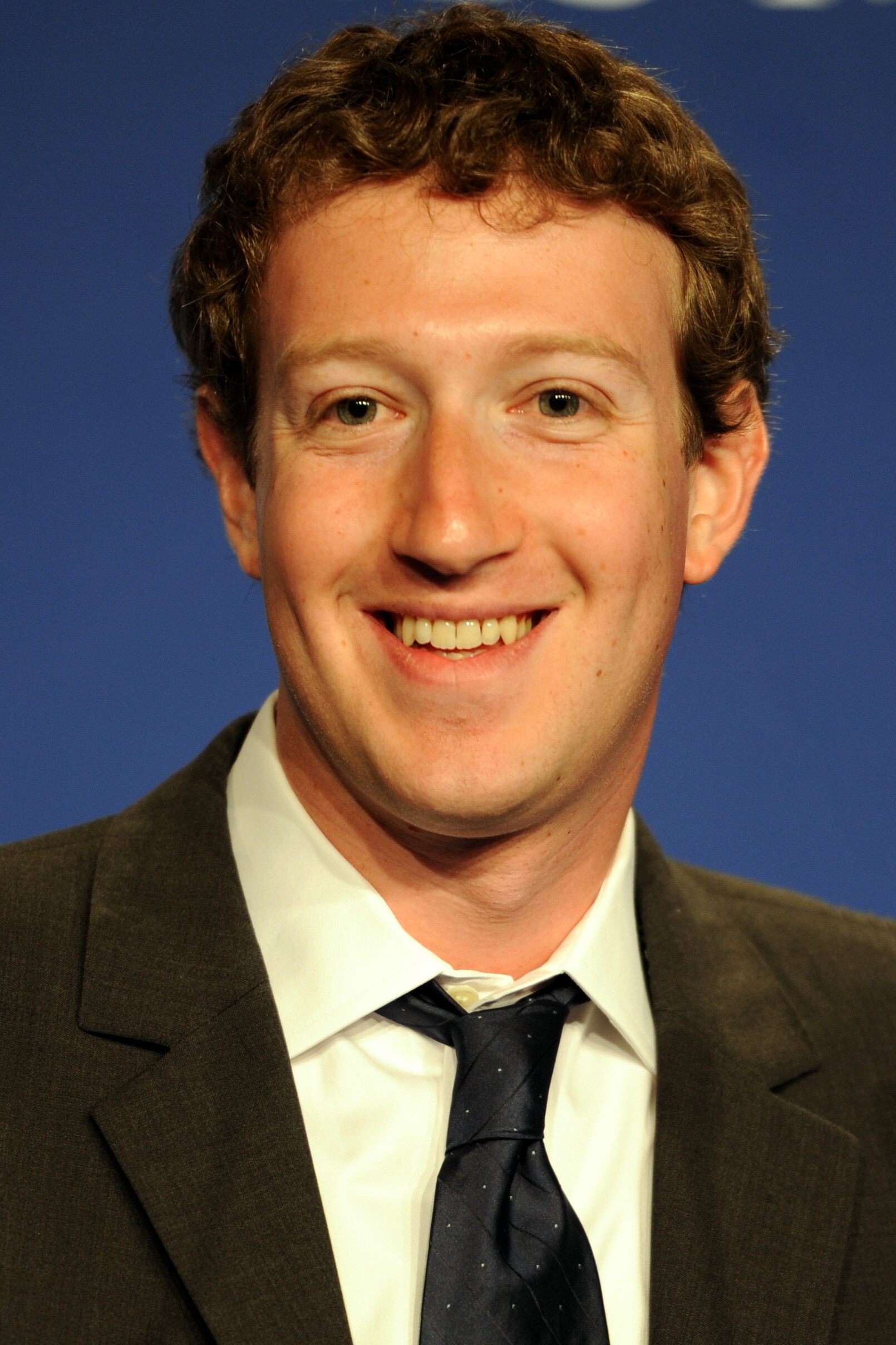 Mark Zuckerberg: A former Harvard computer science student who along with a few friends launched Facebook. 1610x2420 HD Background.