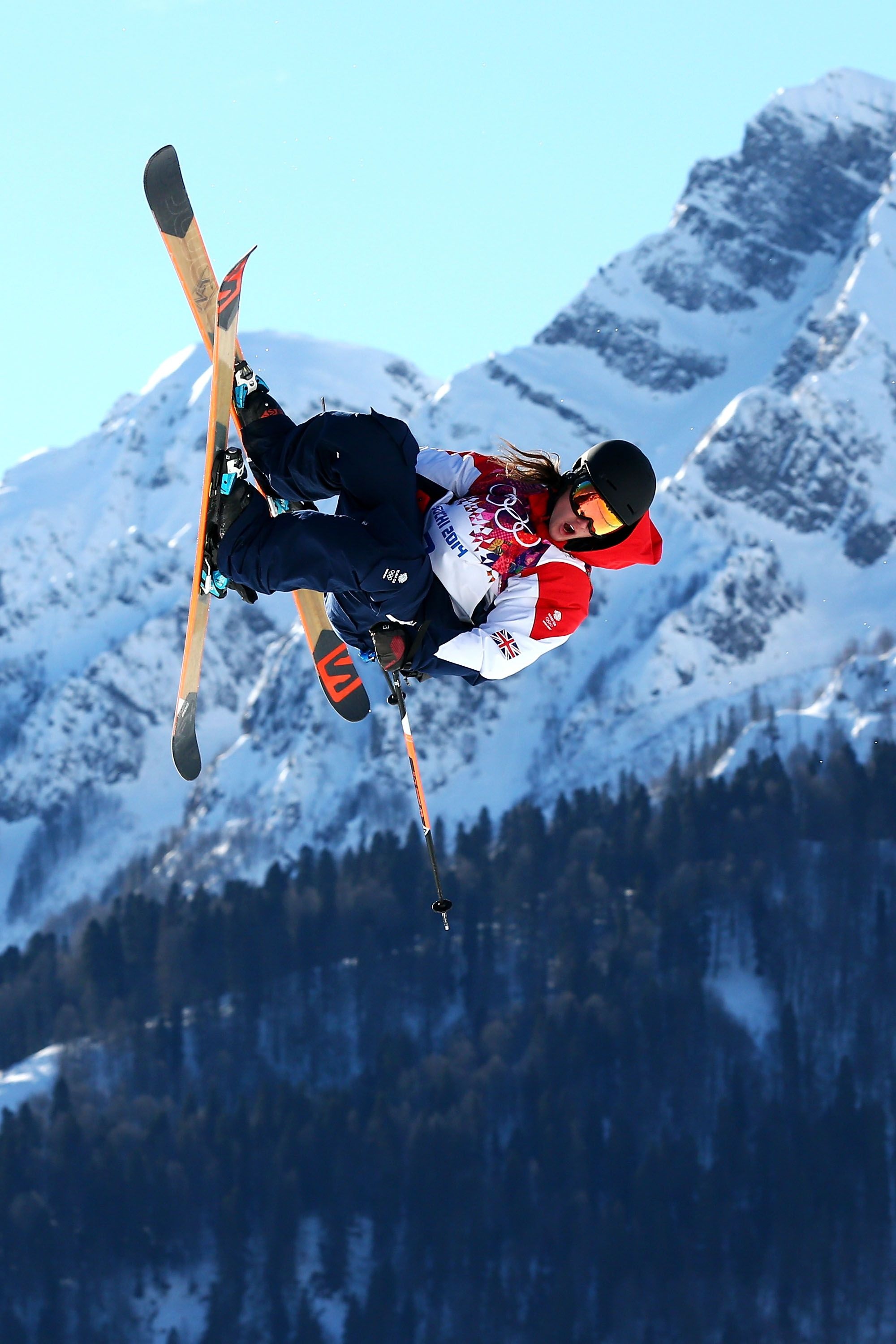 Freestyle Skiing, James Woods' skills, Winter adventure, Getty Images' capture, 2000x3000 HD Handy