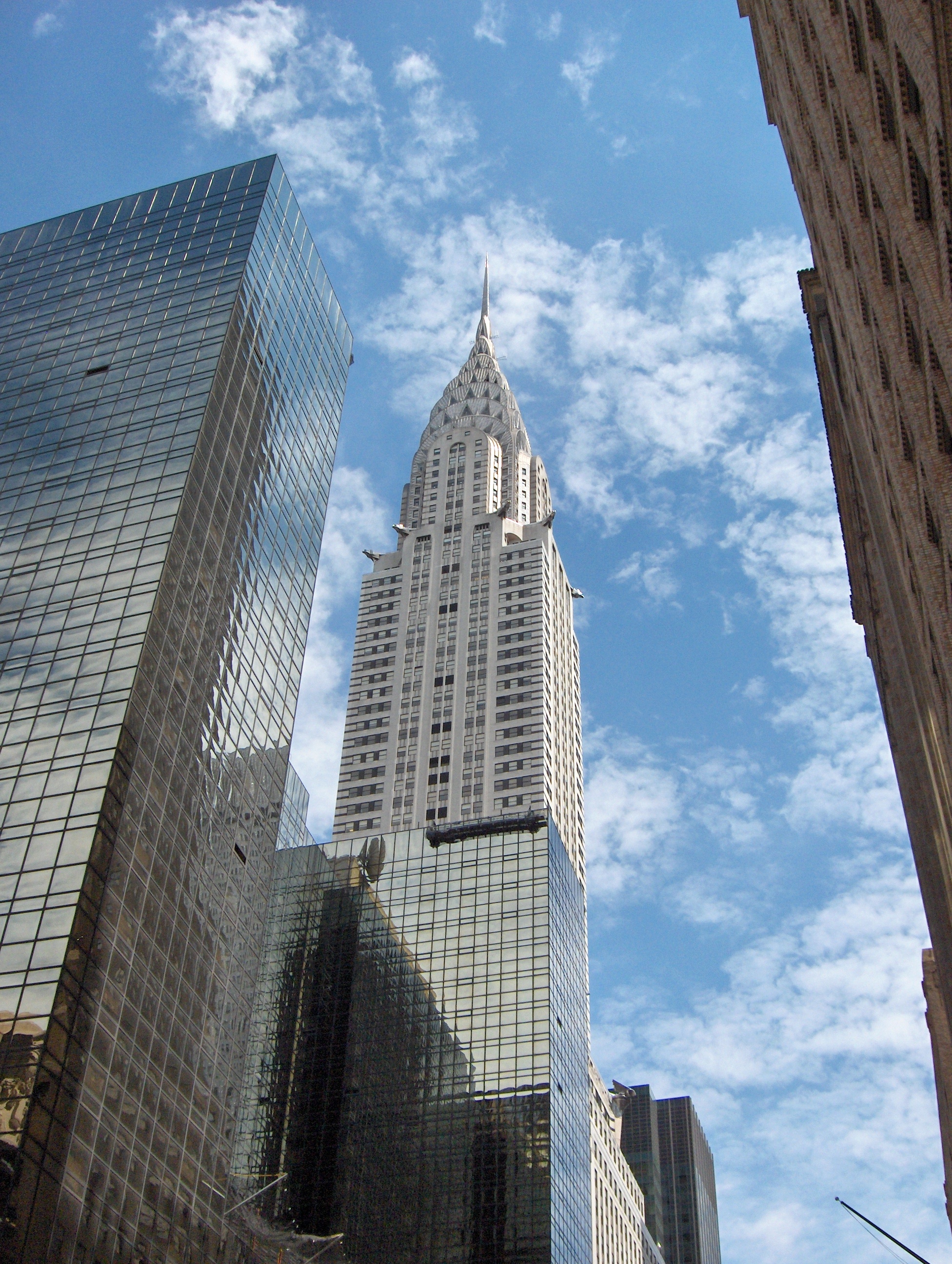 Chrysler Building: The skyscraper was constructed by Walter Chrysler. 1960x2600 HD Wallpaper.