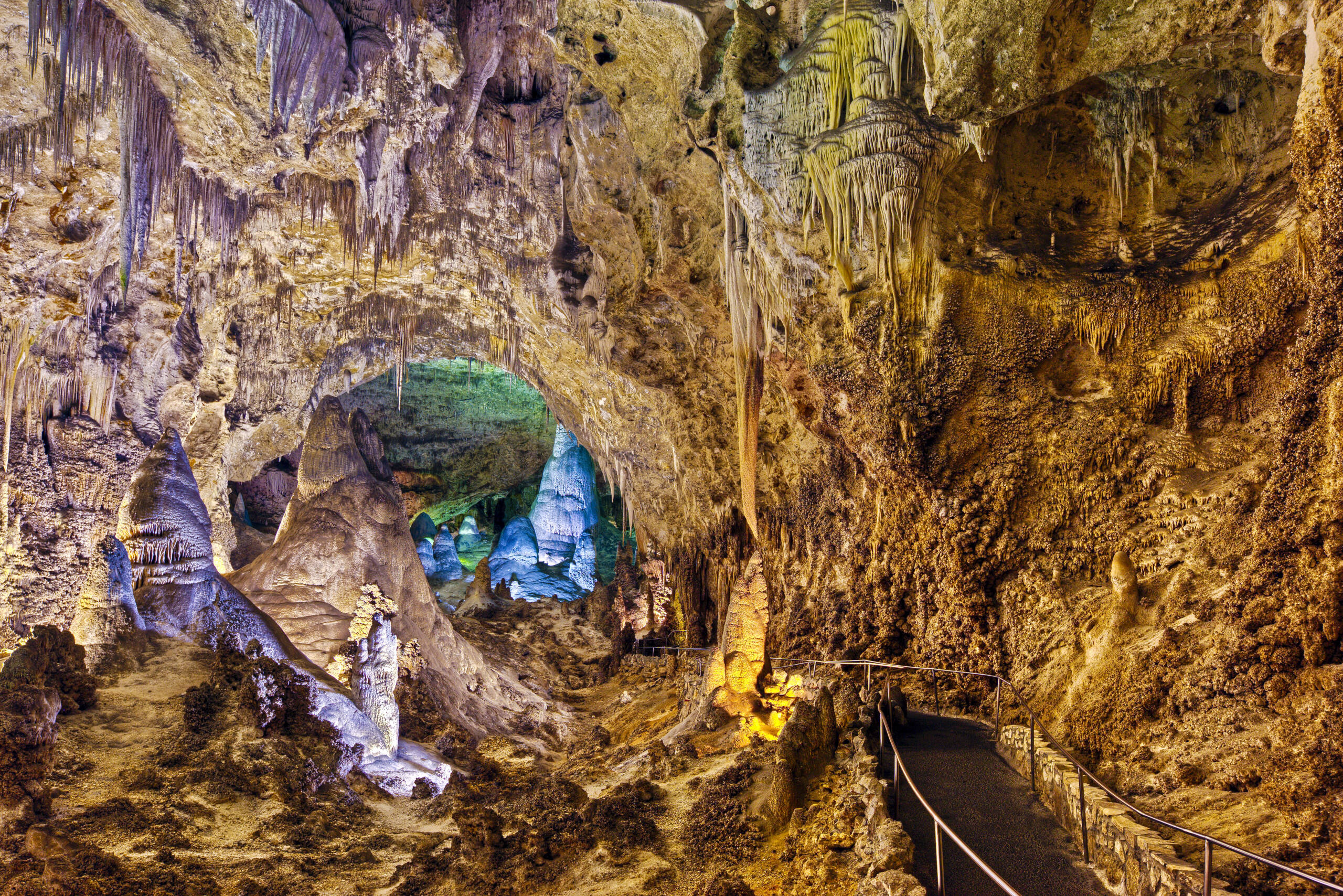 Carlsbad Caverns, National Park, MapQuest travel, 2560x1710 HD Desktop