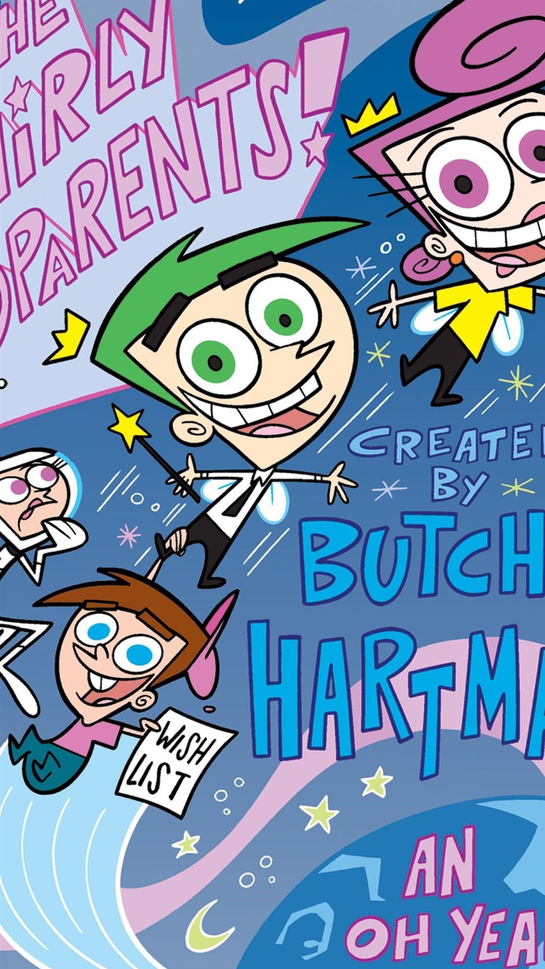 Fairly OddParents, iPhone wallpapers, Free download, 1080x1920 Full HD Phone