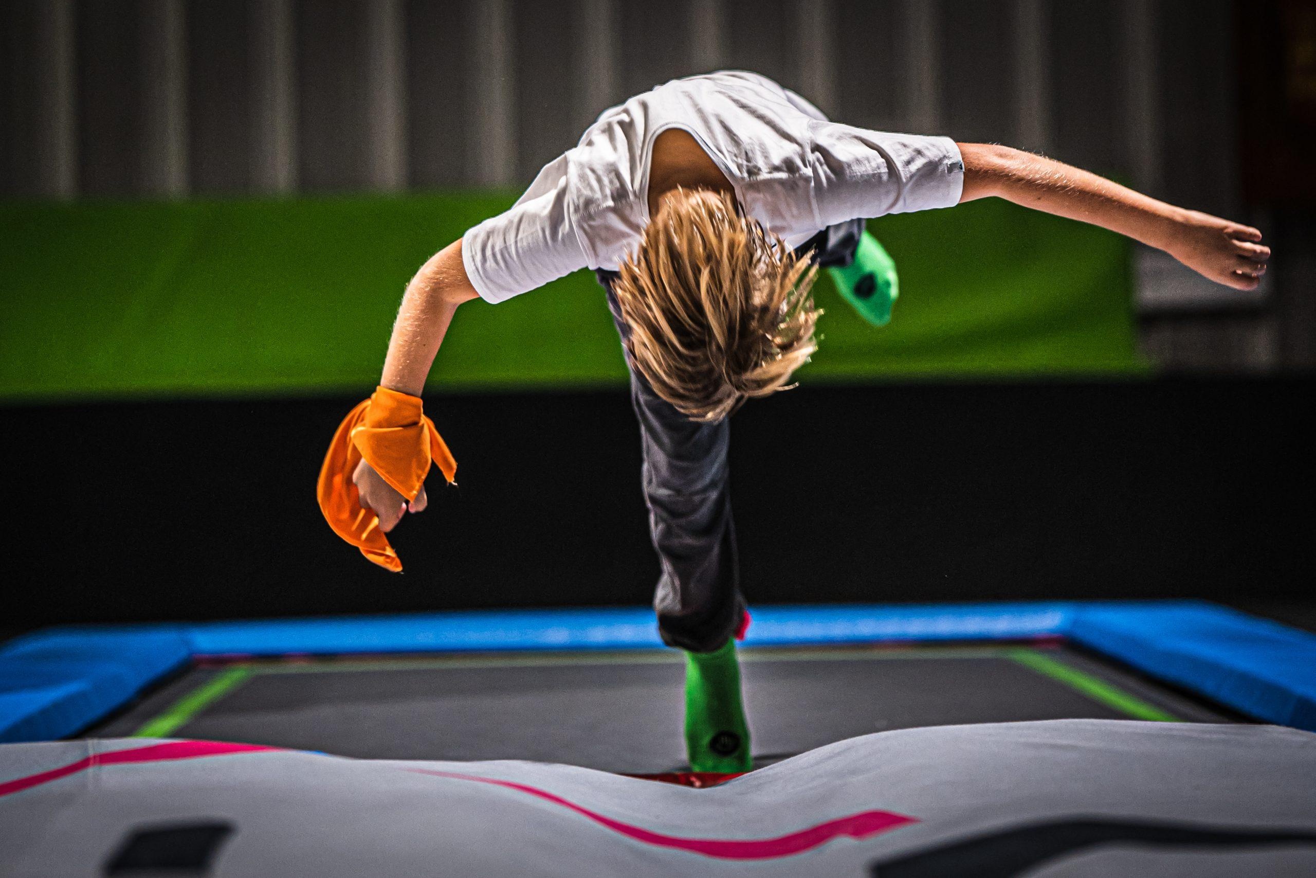 Trampolining: A trampoline gymnastics, A recreational activity, an acrobatic training tool as well as a competitive Olympic sport. 2560x1710 HD Wallpaper.
