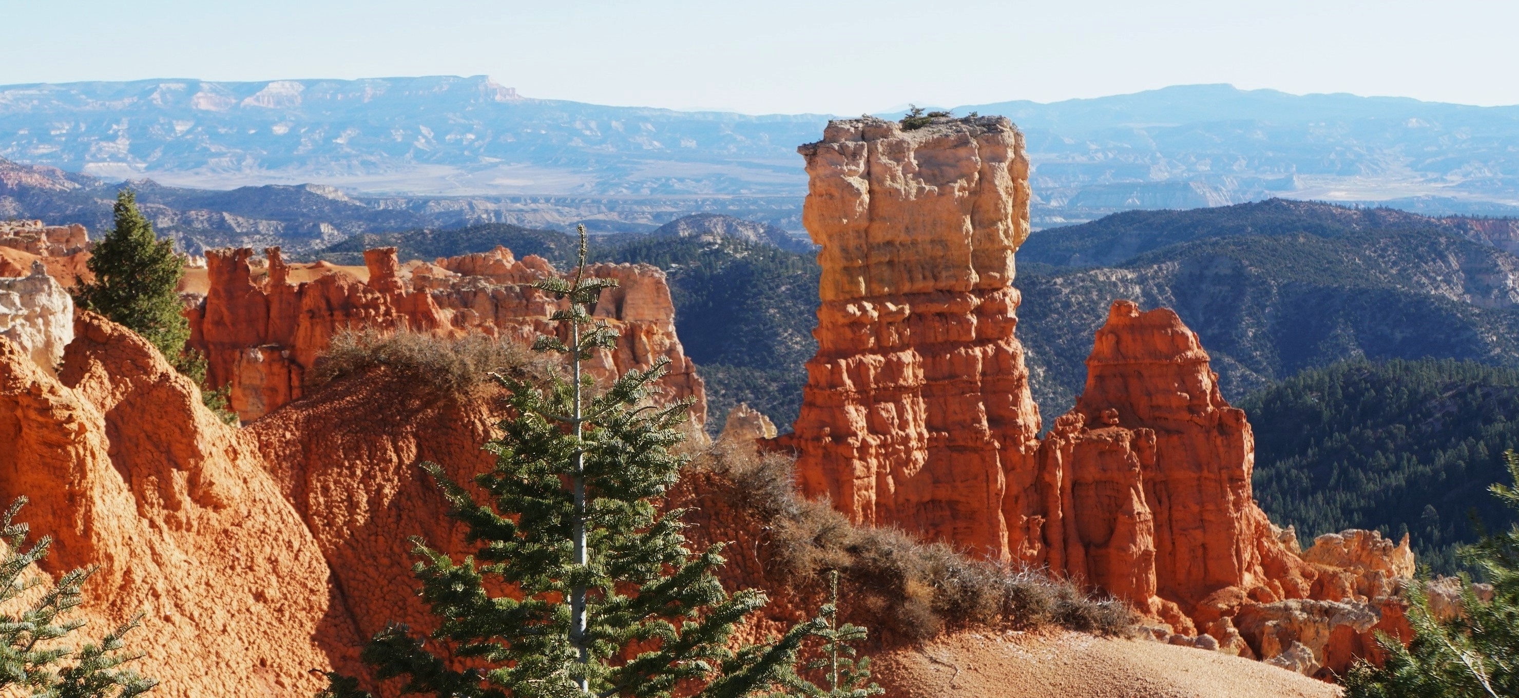 Bryce Canyon National Park, Barry travelography, Stunning wallpapers, Nature beauty, 2960x1360 Dual Screen Desktop