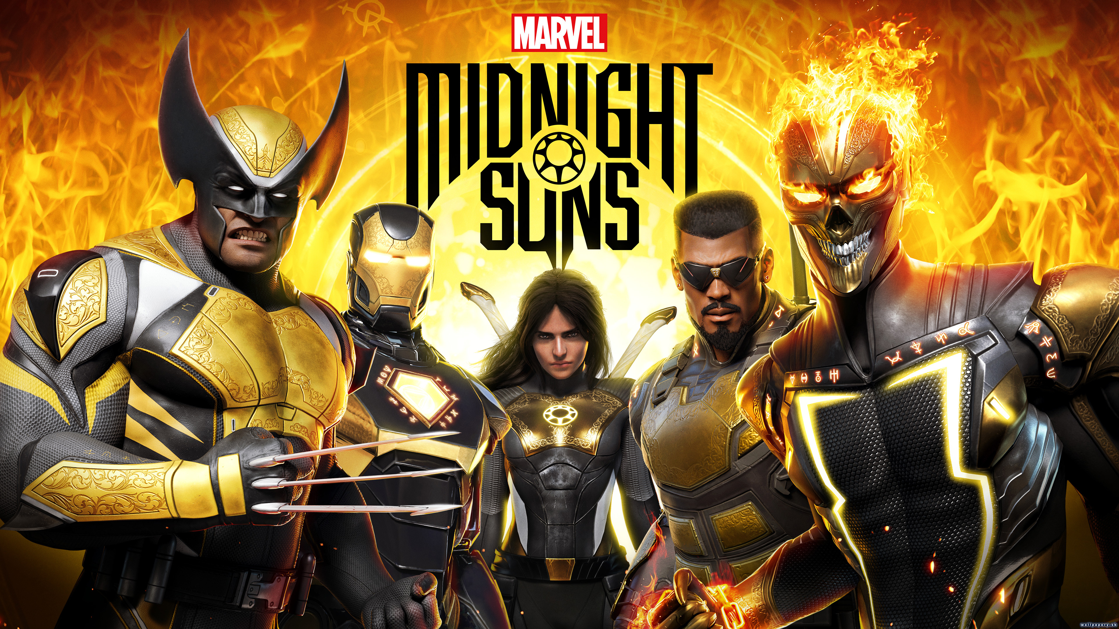 Marvel's Midnight Suns, HD wallpapers, Epic visuals, Gaming backgrounds, 3840x2160 4K Desktop
