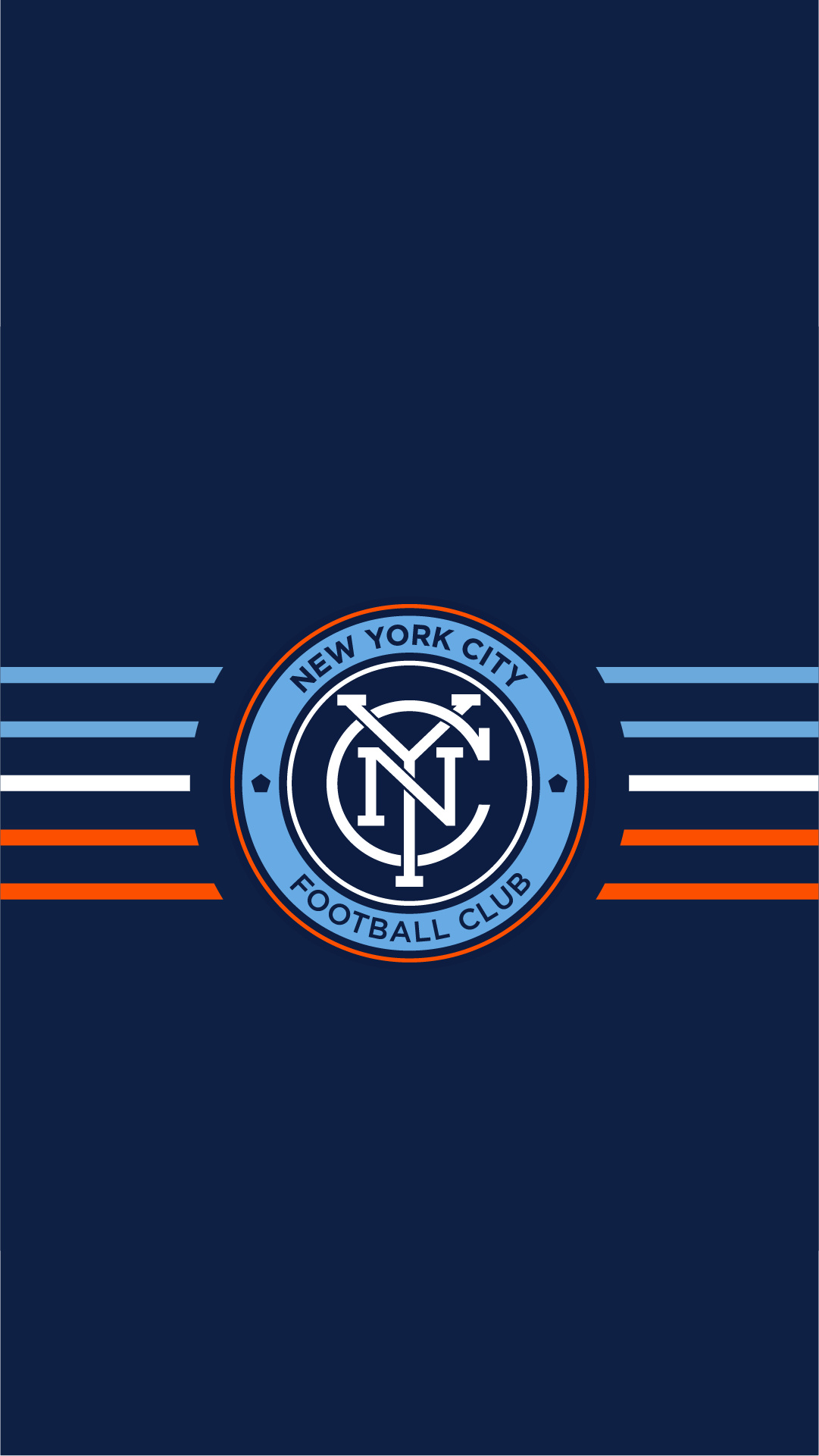 New York City FC, Wallpapers, Soccer team, Sports, 1090x1930 HD Handy