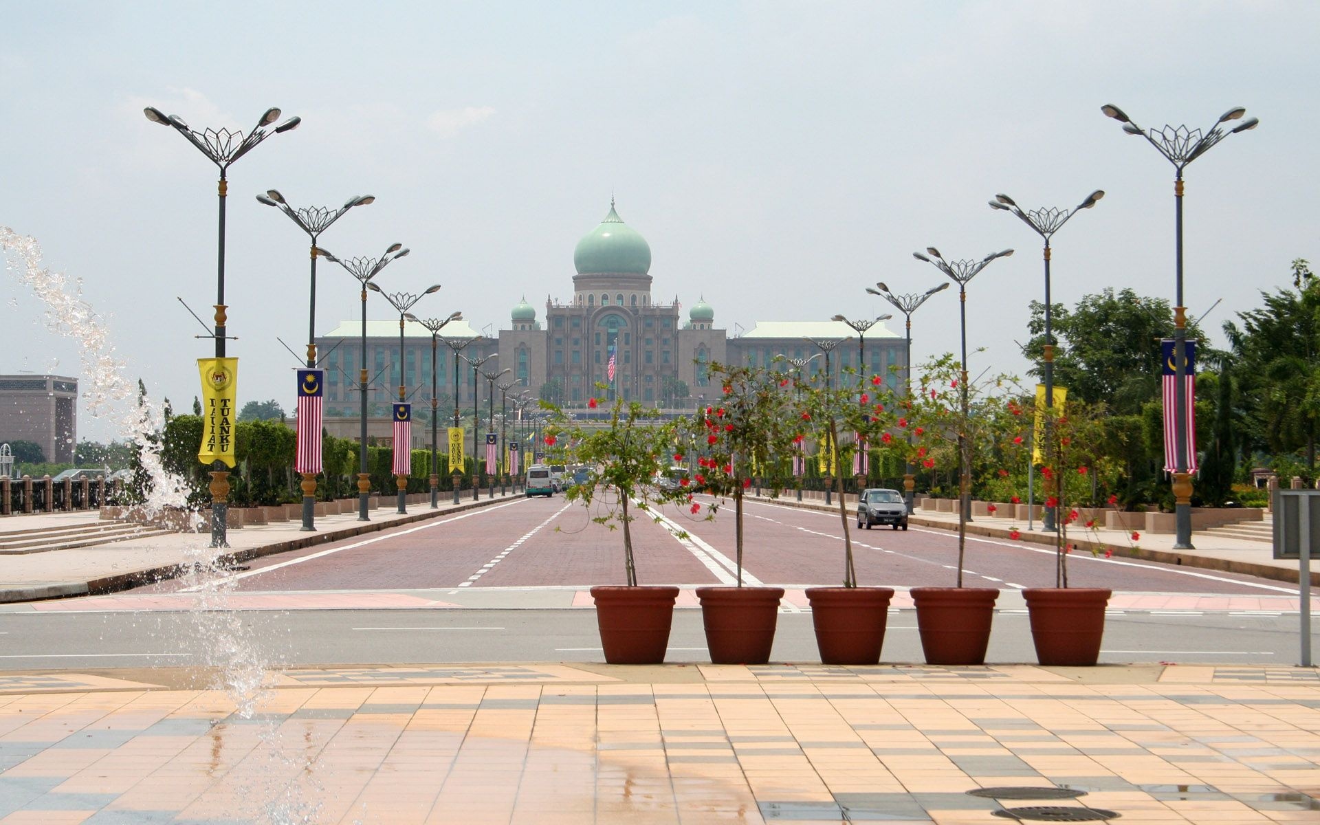 Putrajaya, Government Buildings, Malaysia, 1920x1200 HD Desktop