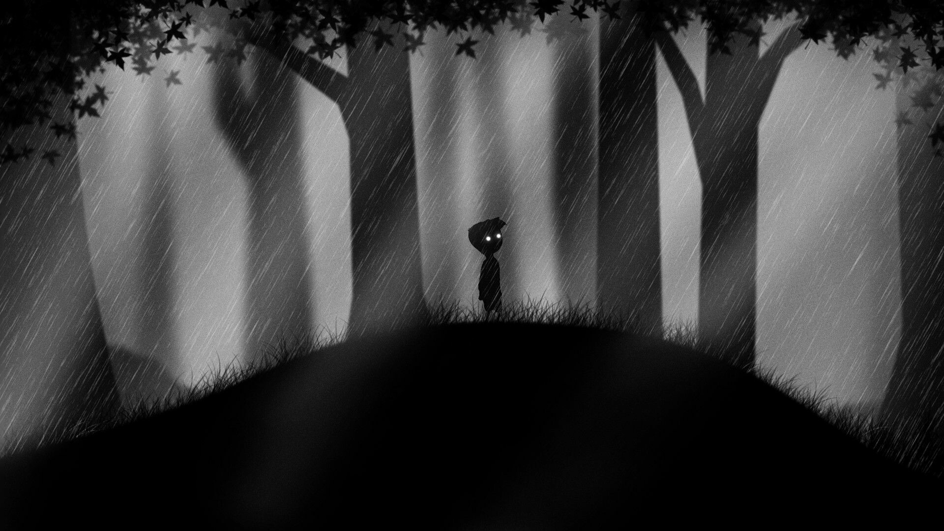Limbo: The gameplay was the second element created for the game, following the graphics created by Jensen. 1920x1080 Full HD Wallpaper.