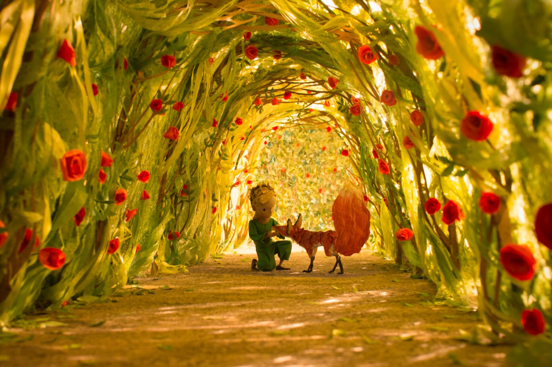 The Little Prince: An English-language French-Italian 3D animated fantasy adventure family drama film, directed by Mark Osborne, that was originally released in 2015. 1920x1280 HD Background.