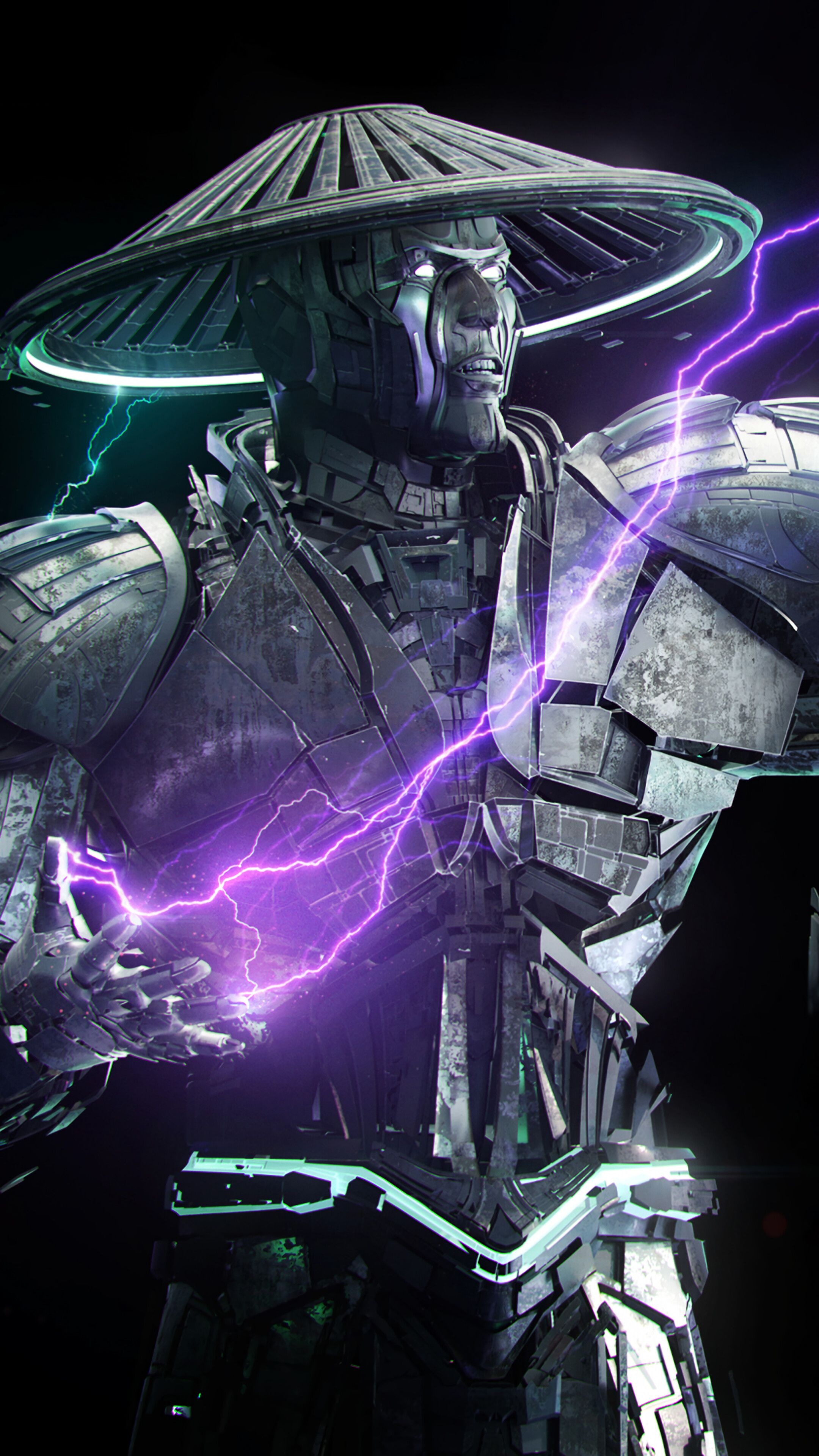 Raiden, iPhone wallpapers, Power of thunder, Gaming icon, 2160x3840 4K Phone