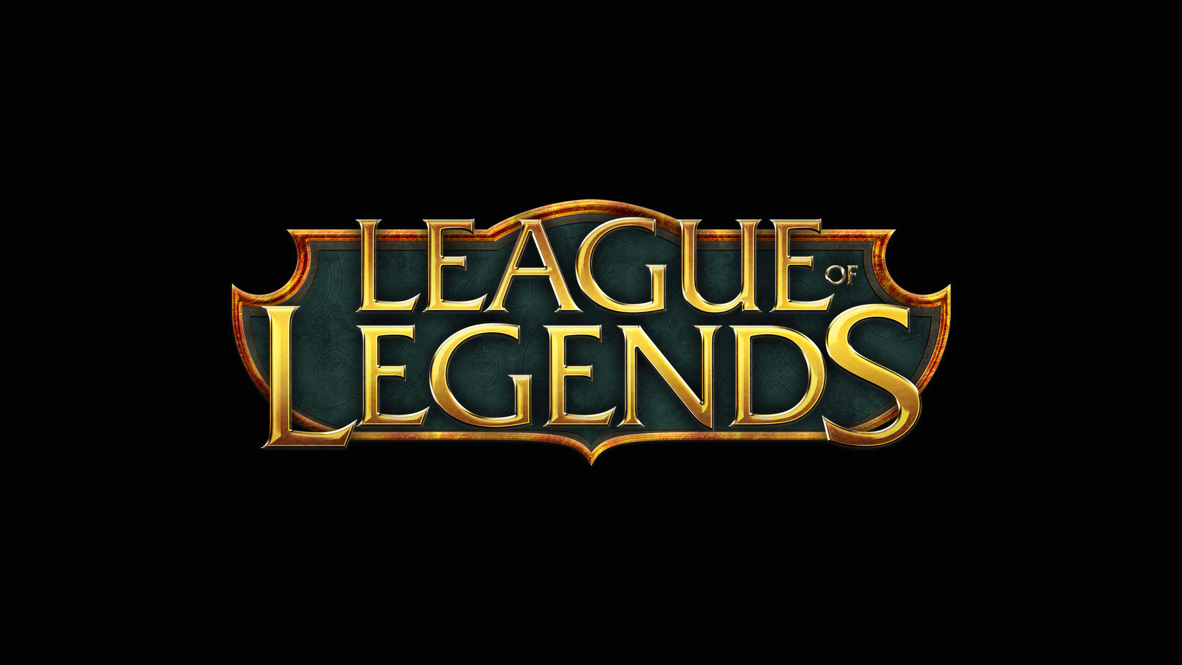 League of Legends Logo, UHD 4K, 3840x2160 4K Desktop
