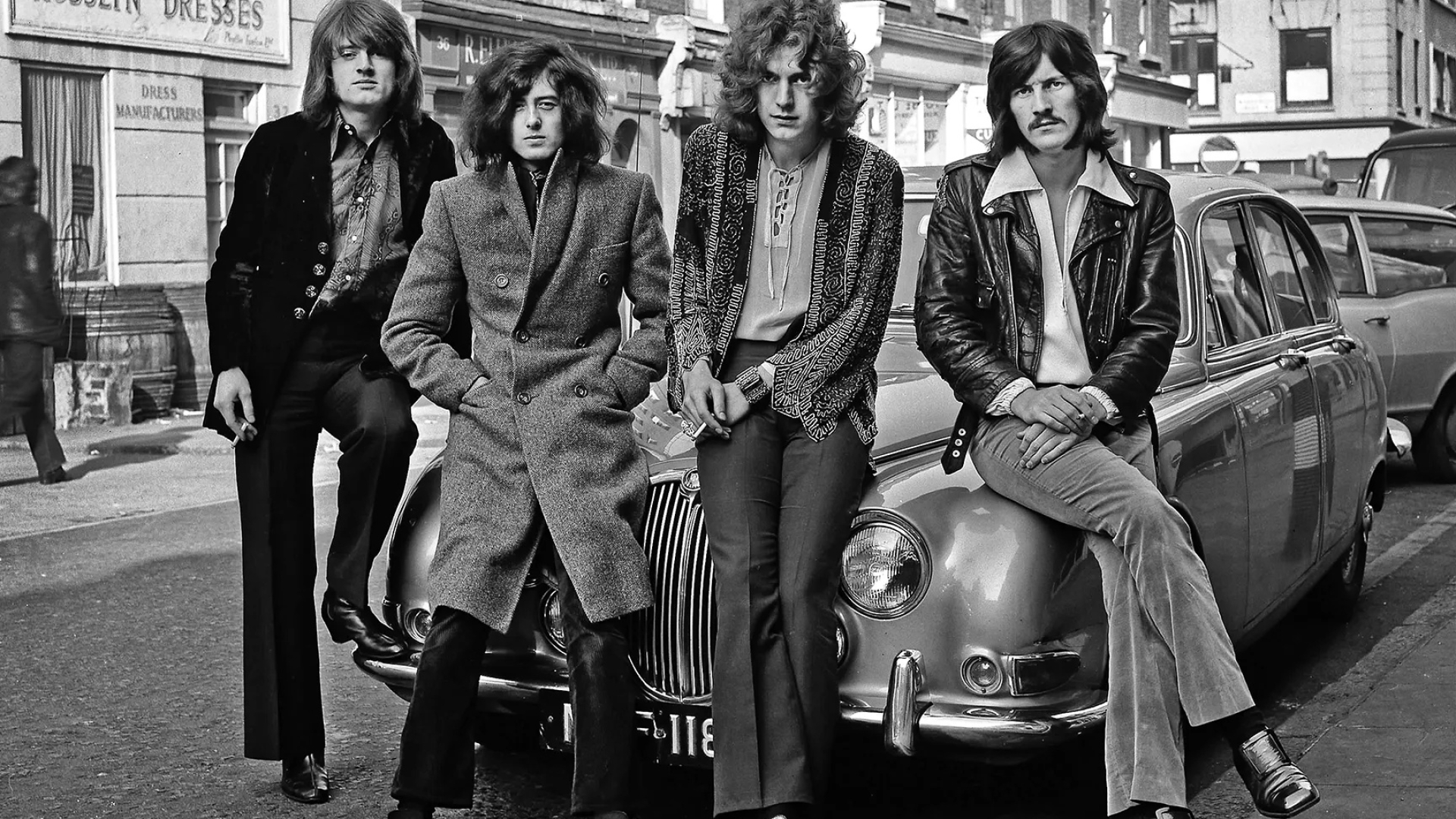 Led Zeppelin, Cars, British GQ, 1920x1080 Full HD Desktop