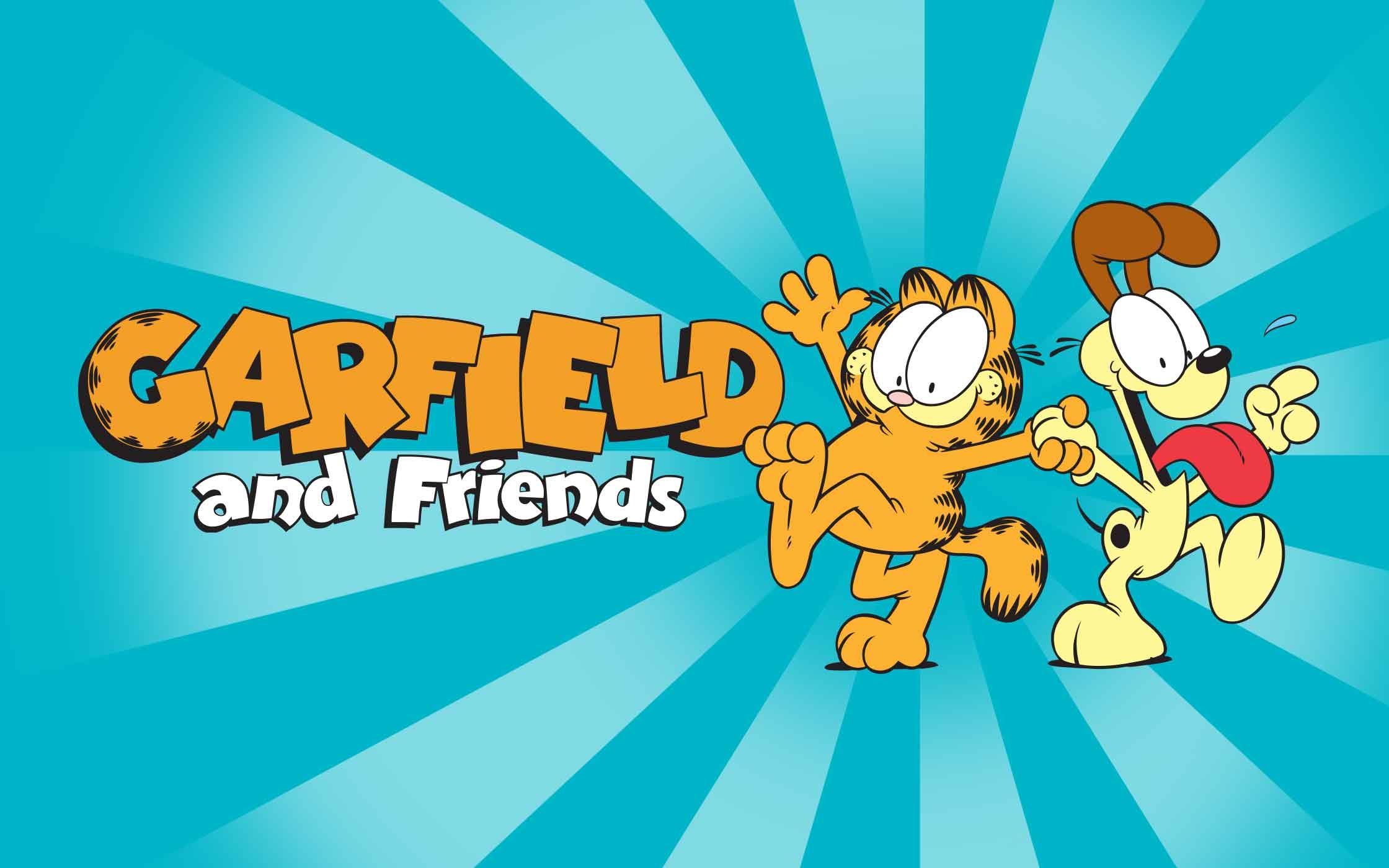 Garfield and Friends, 9 Story Media Group, Engaging banner, Animated entertainment, 2240x1400 HD Desktop