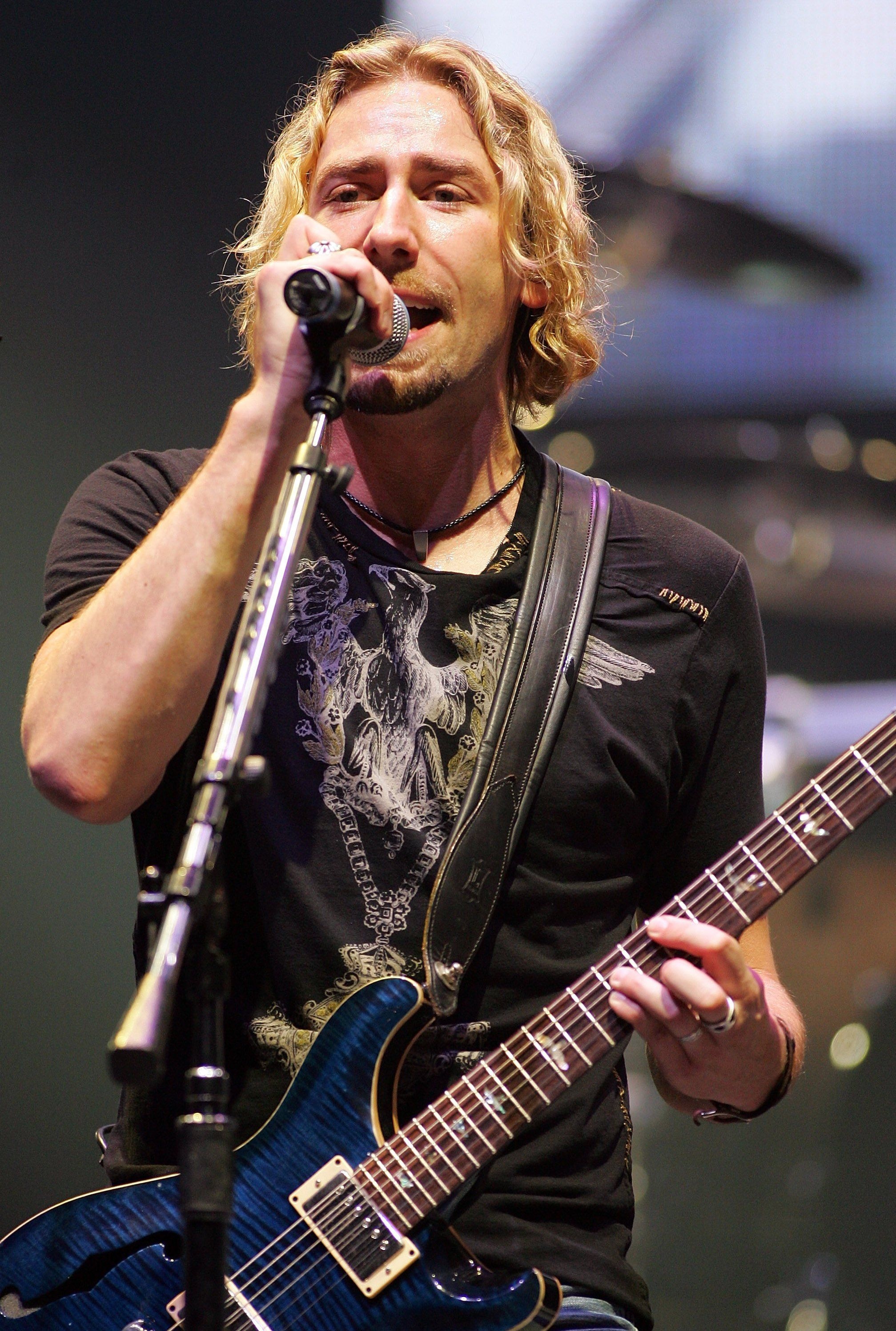 Nickelback: Chad Kroeger, The lead singer and guitarist of the rock band. 2020x3000 HD Background.