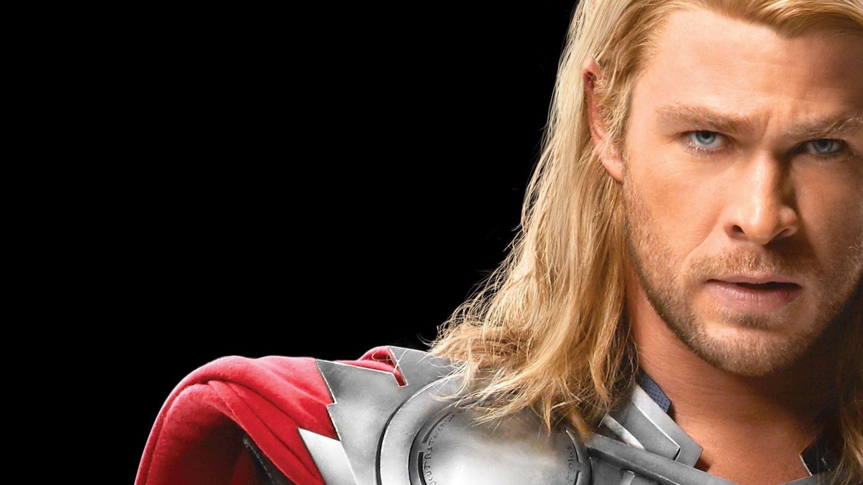 Chris Hemsworth, Thor Odinson, Marvel superhero, Mighty warrior, 2880x1620 HD Desktop