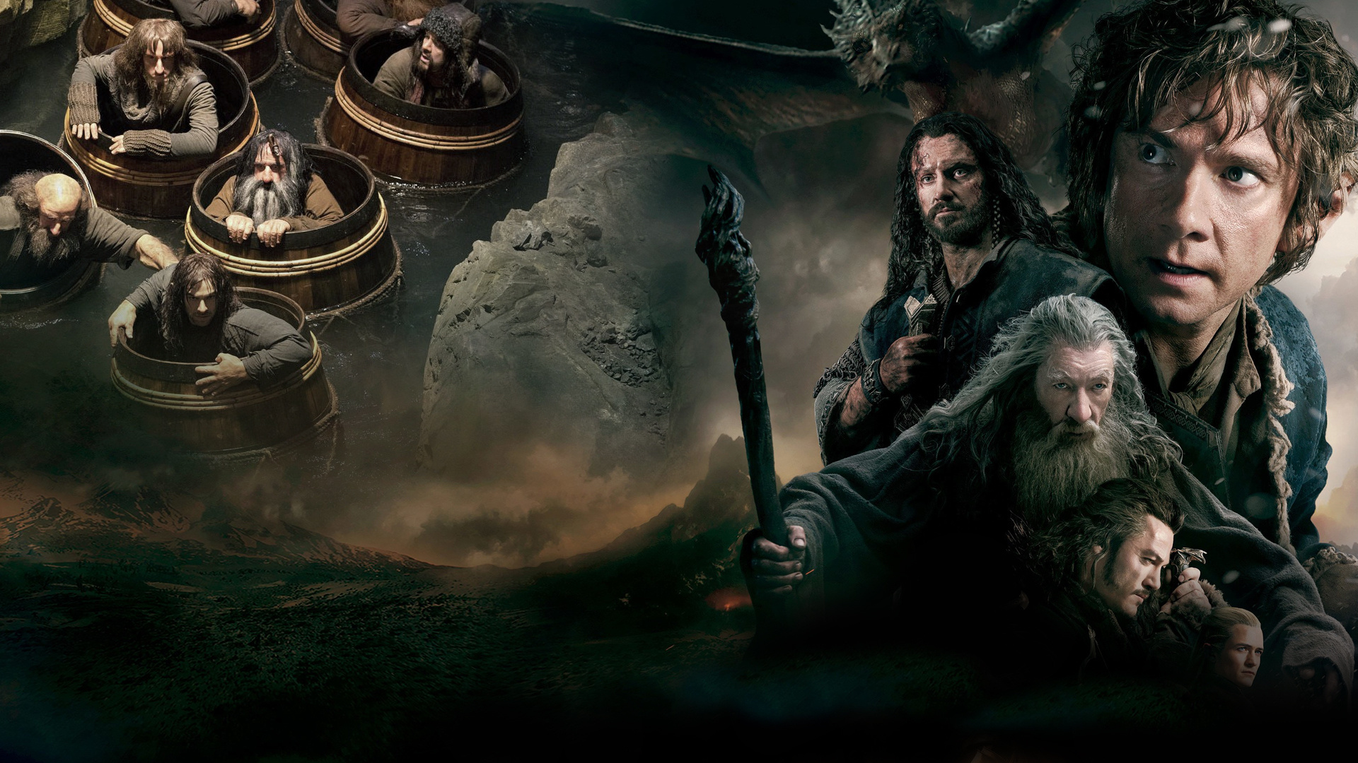 Thorin, Movies, King under the mountain, Lonely Mountain, 1920x1080 Full HD Desktop