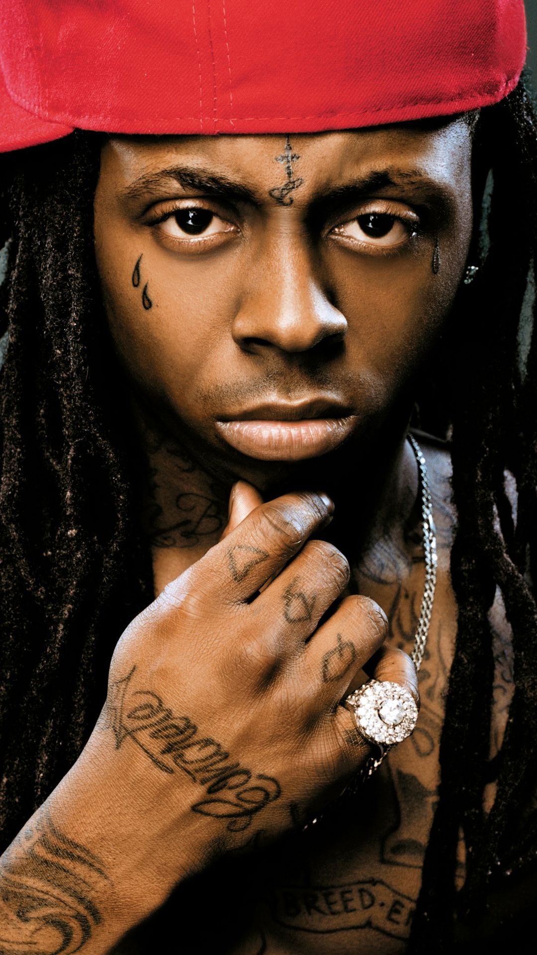 Lil Wayne, Legendary rapper, HTC One wallpapers, Boosie collaboration, 1080x1920 Full HD Phone