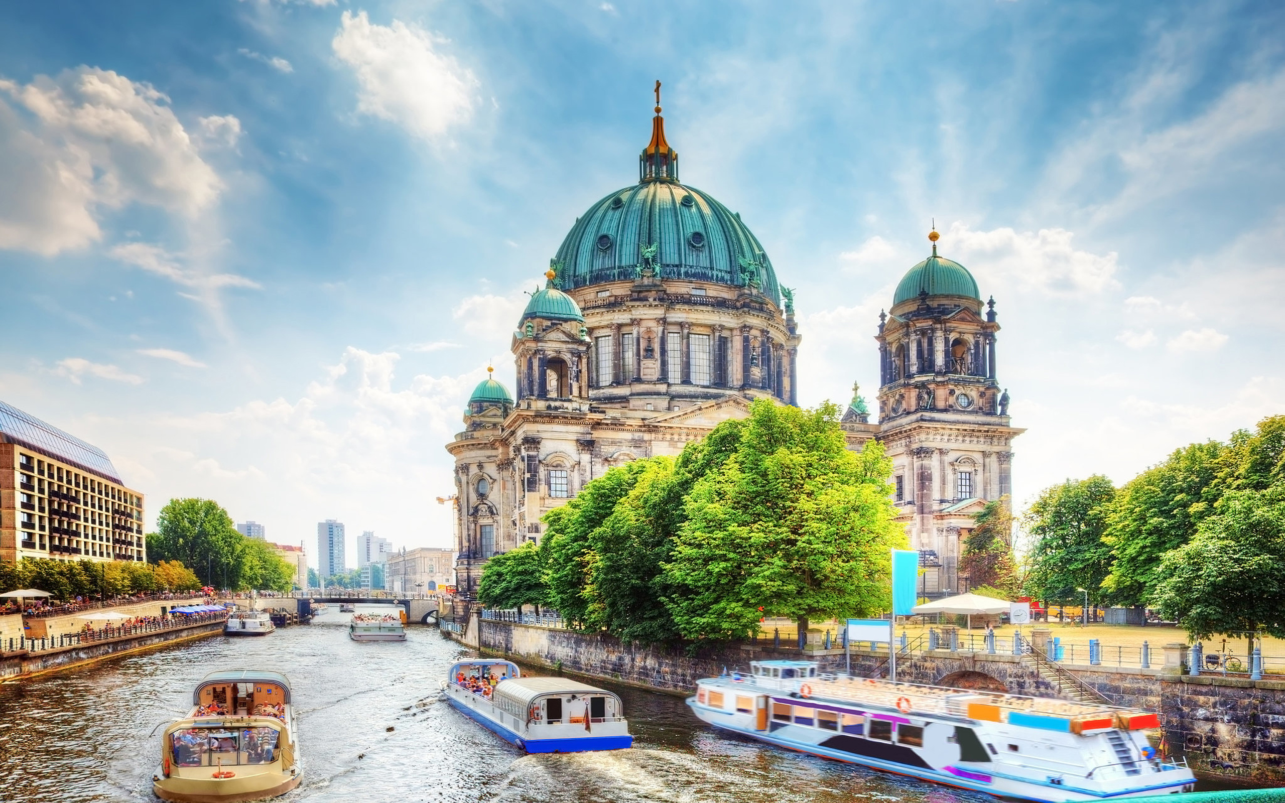 Berlin cathedral, Bnei Baruch Kabbalah Academy, Europe, 2560x1600 HD Desktop