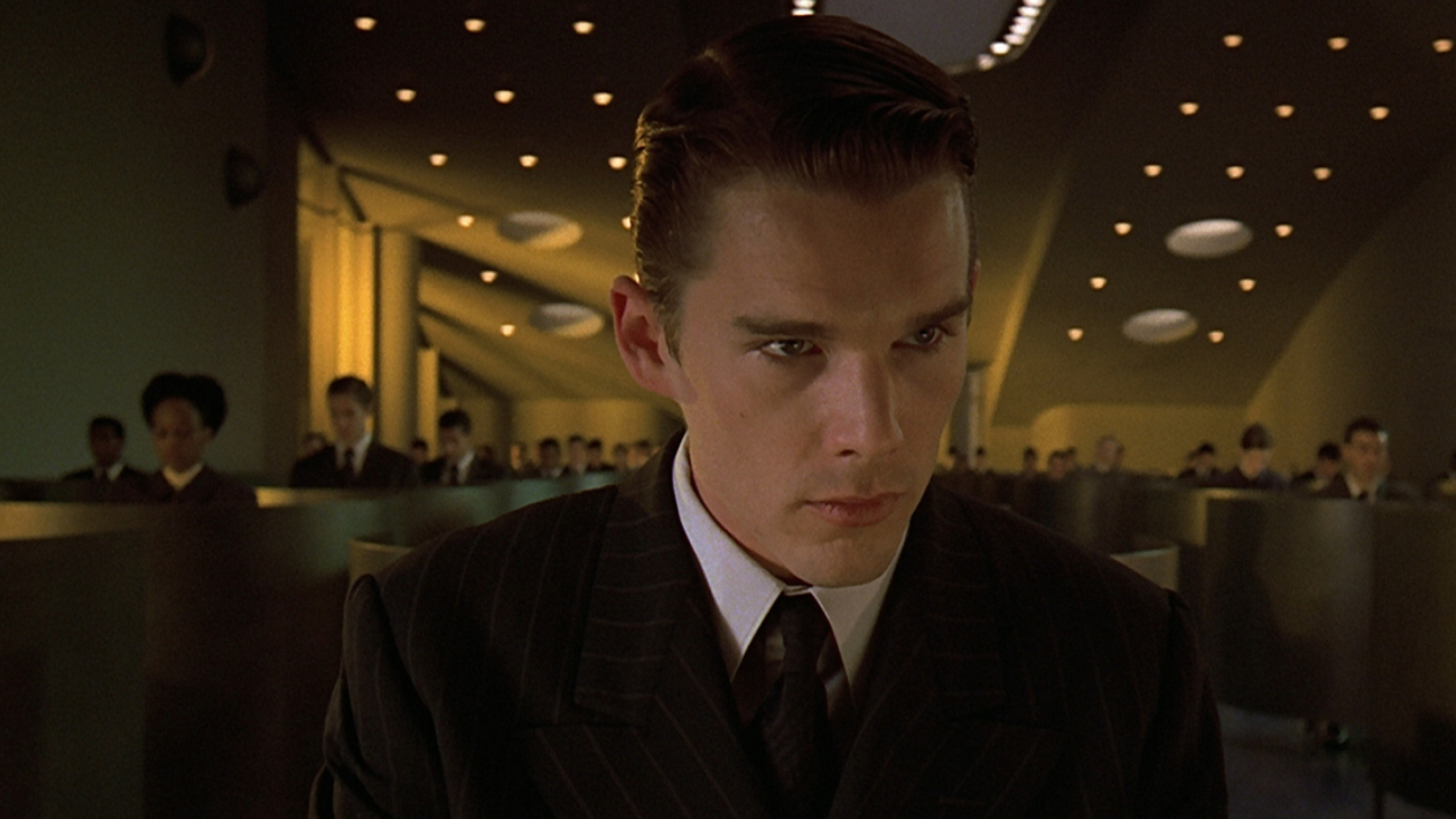 Gattaca: A 1997 nominee for the Academy Award for Best Art Direction. 1920x1080 Full HD Background.
