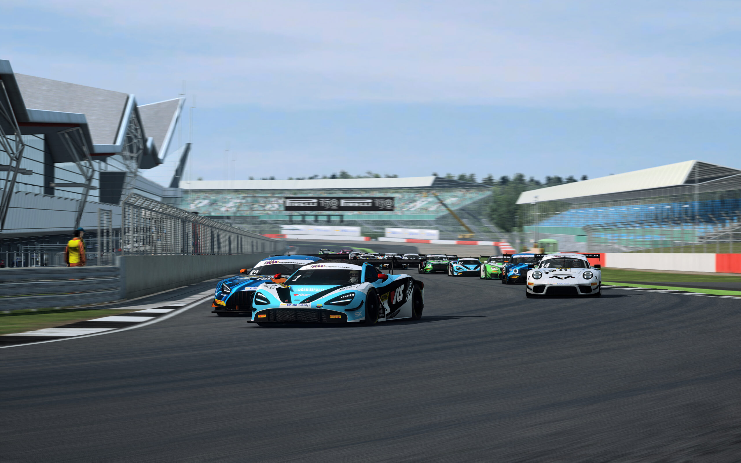 Endurance Racing: Round 5, ADAC GT Masters Esports Championship, Autodrome, 2022, Racing Game. 2560x1600 HD Wallpaper.
