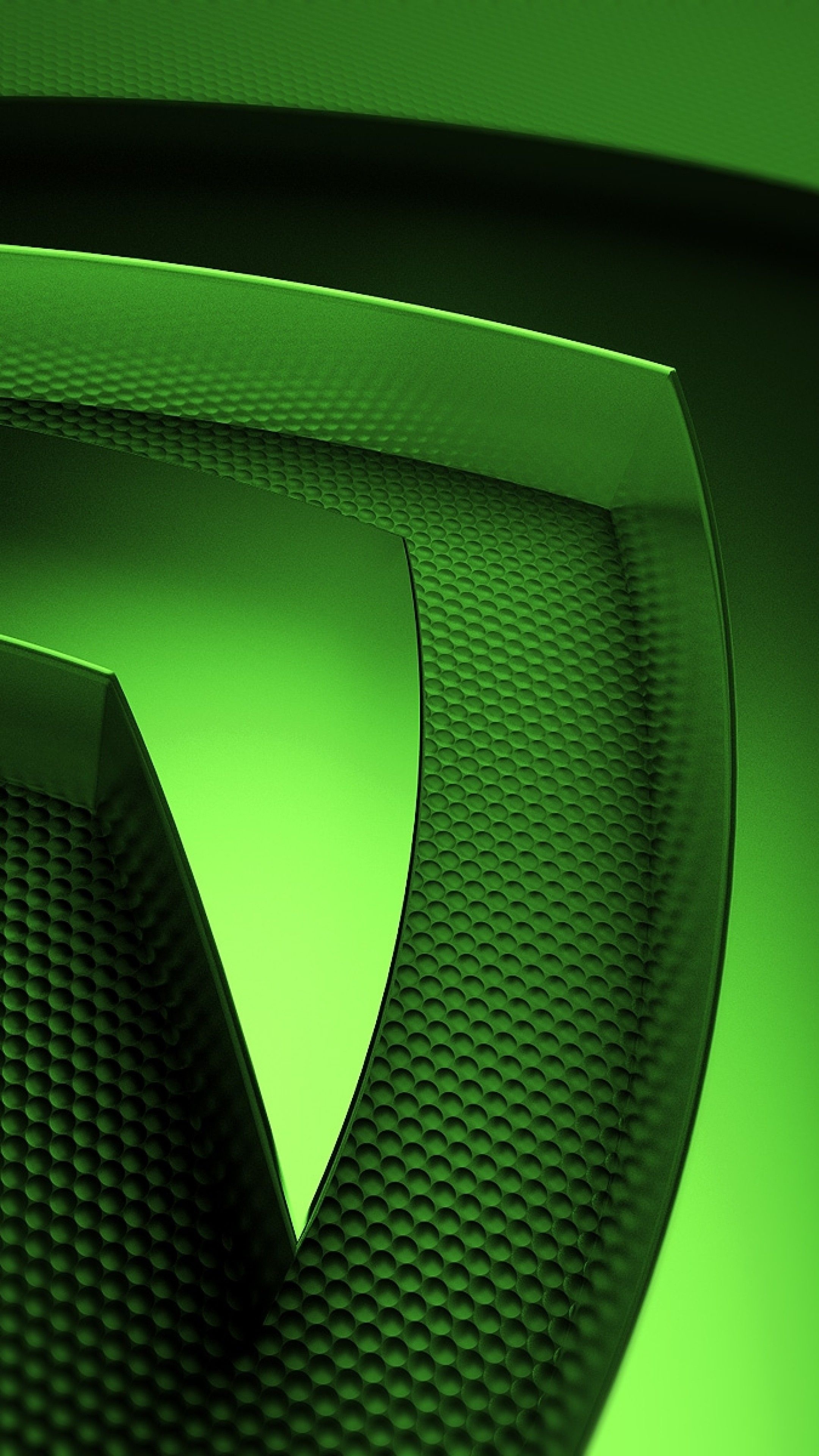 Nvidia: Symbol, Technology, The "eye", Constant search of innovation and the future. 2160x3840 4K Wallpaper.