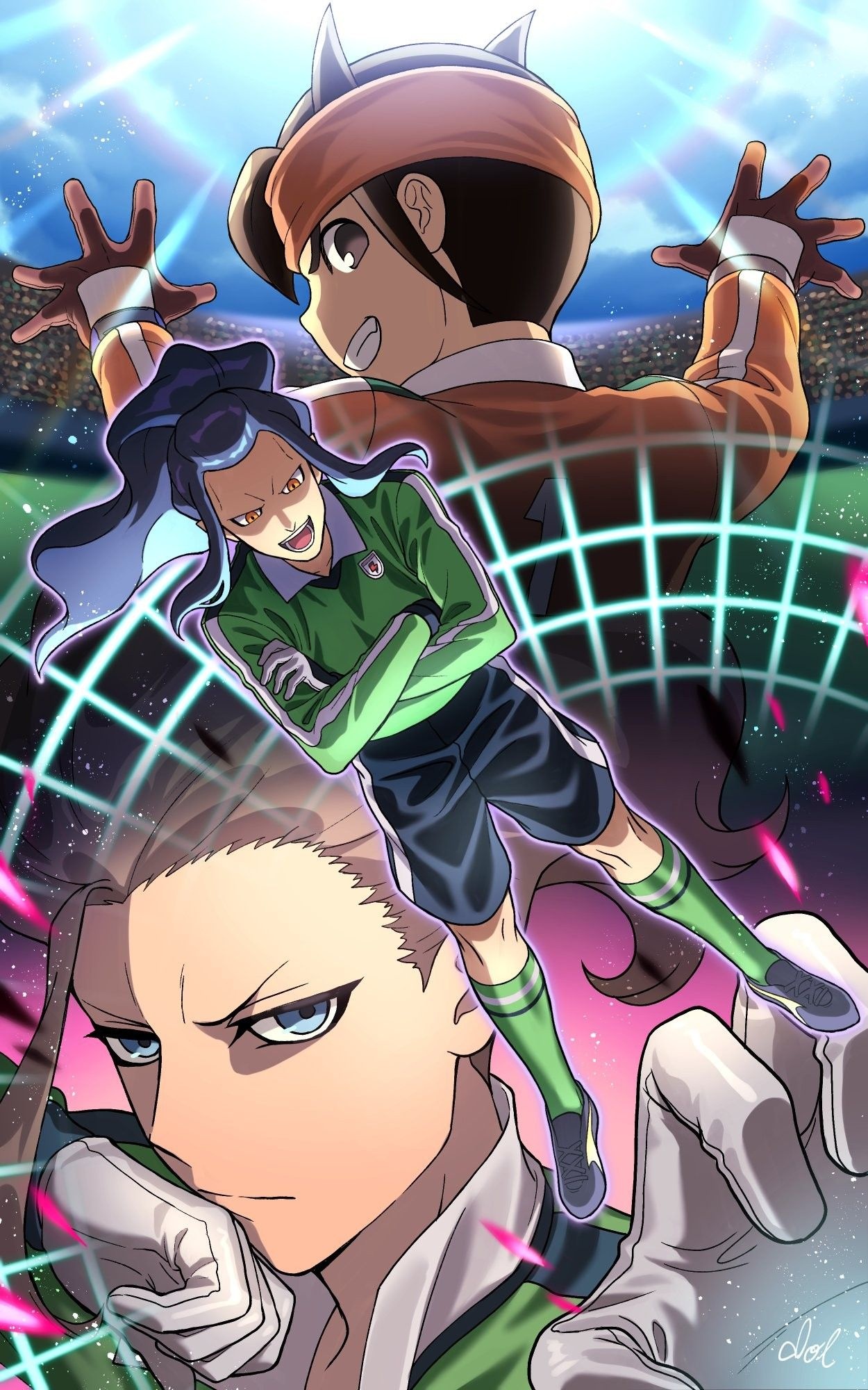 Inazuma Eleven (Anime), Goalkeepers, Japan, Football, 1250x2000 HD Handy