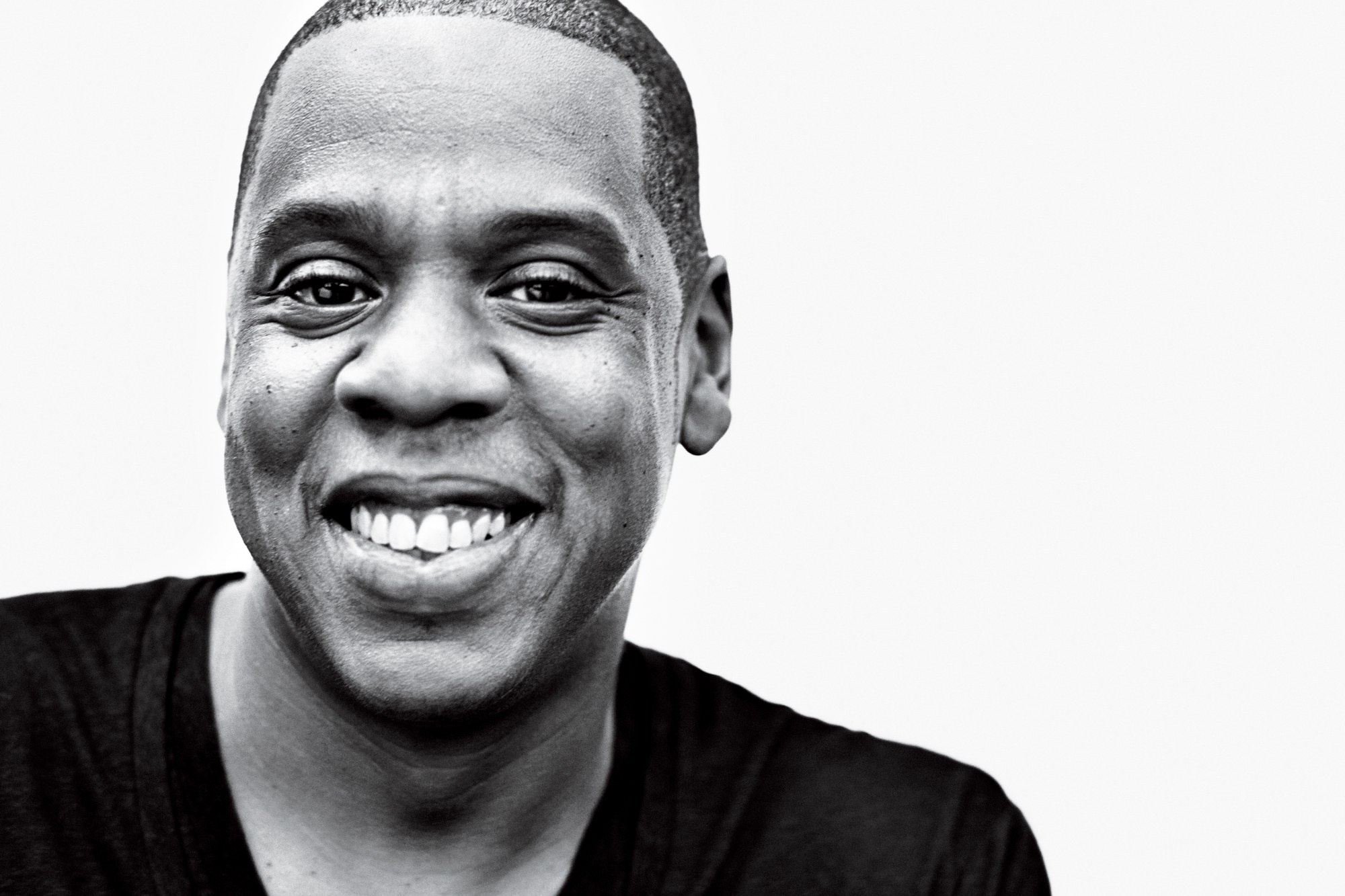 Jay-Z: The CEO of Def Jam Recordings, Monochrome. 2000x1340 HD Background.