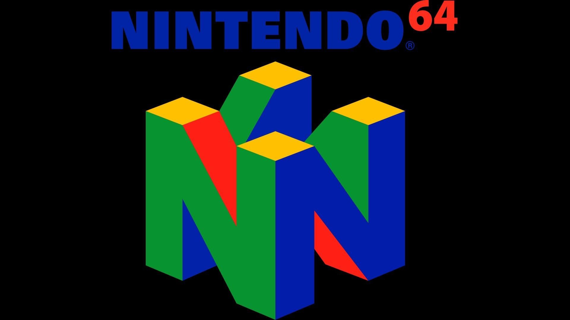 Nintendo: N64, The third home video game console, Logo. 1920x1080 Full HD Wallpaper.