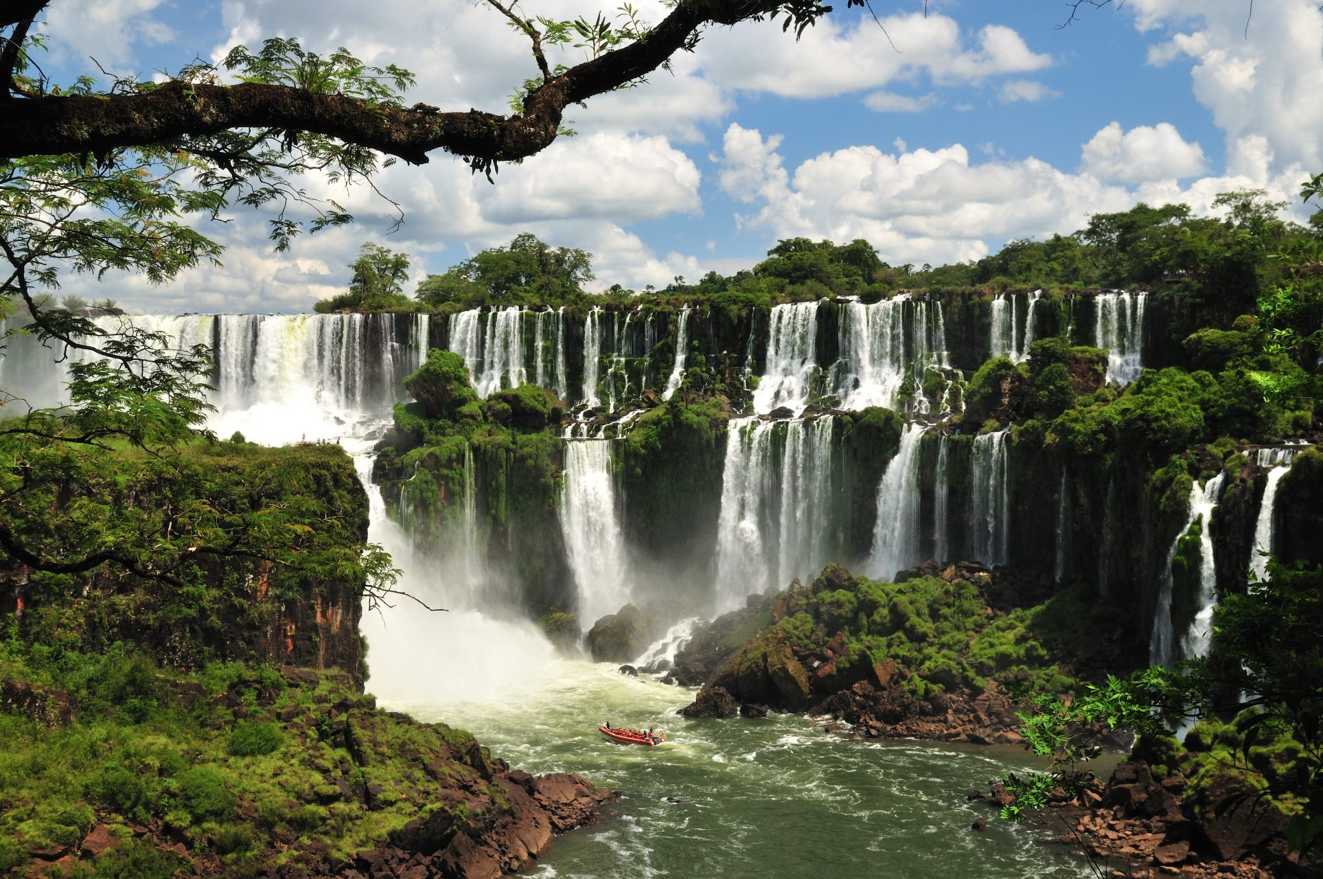 Iguazu Falls, Gigantic waterfalls, Vacation, Holiday destination, 1930x1280 HD Desktop