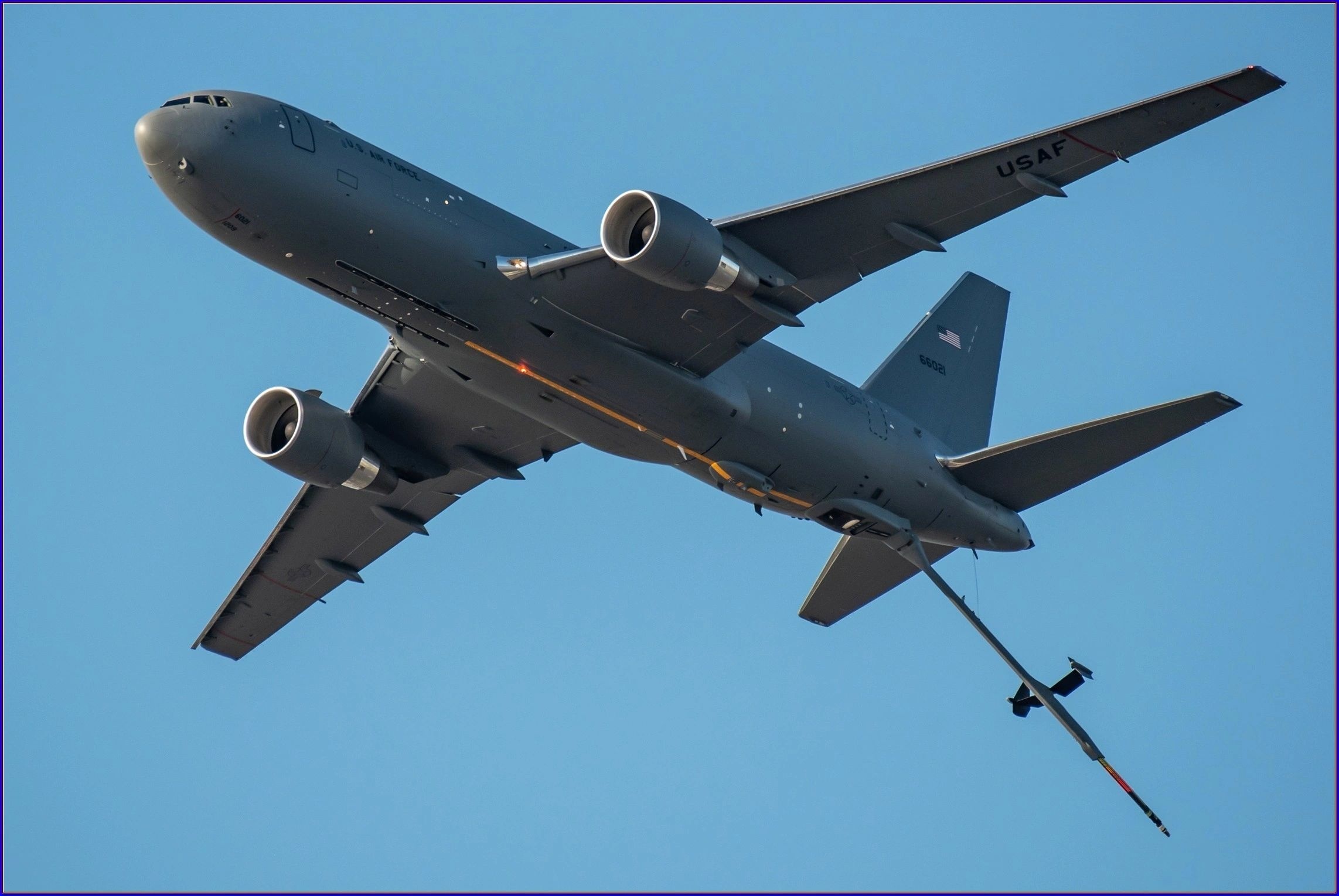 KC-46, Thunder air show, 75th Air Force celebration, Large crowds, 2290x1530 HD Desktop