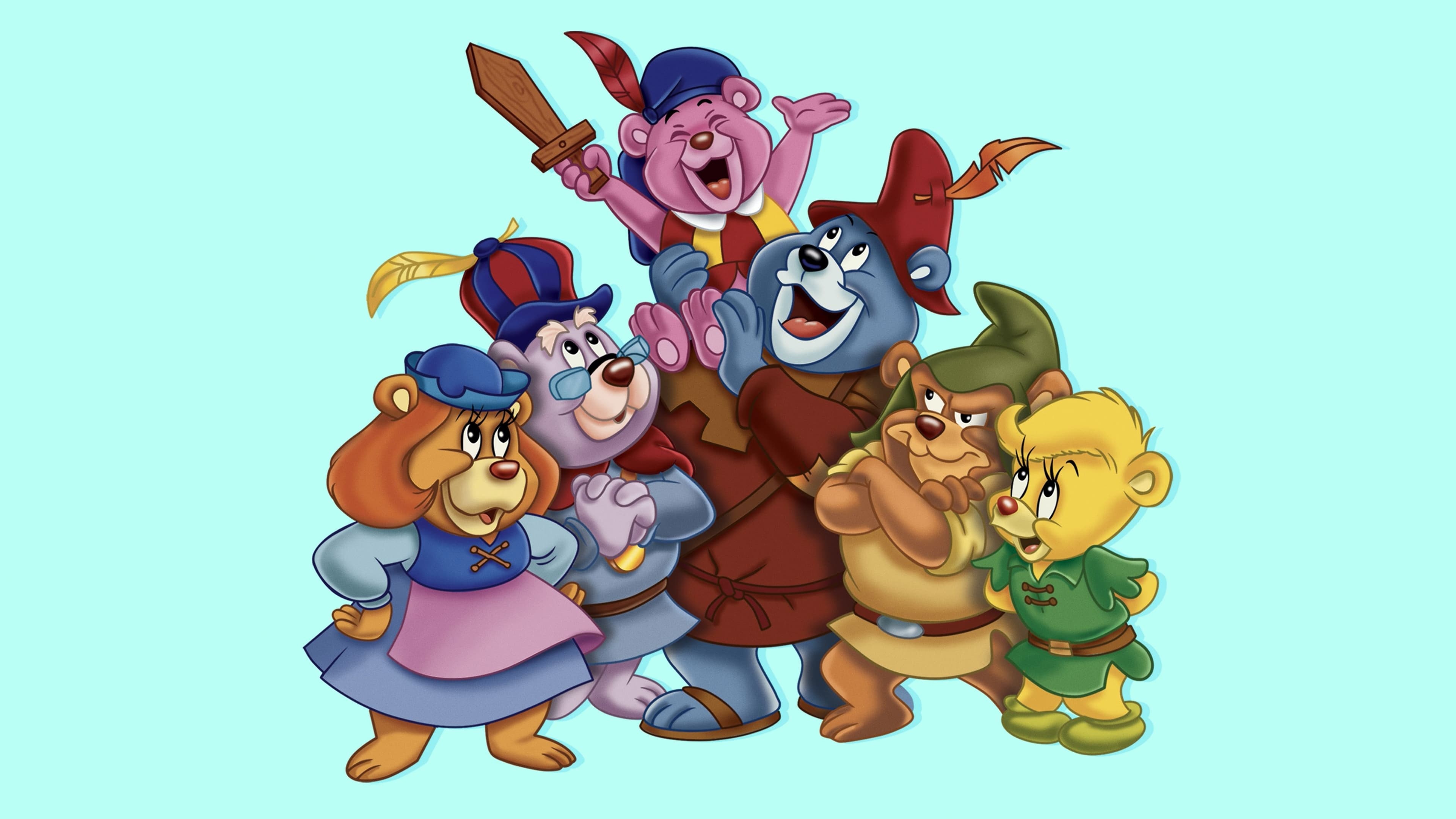 Adventures of the Gummi Bears, Disney Animation, TV series, The Movie Database, 3840x2160 4K Desktop