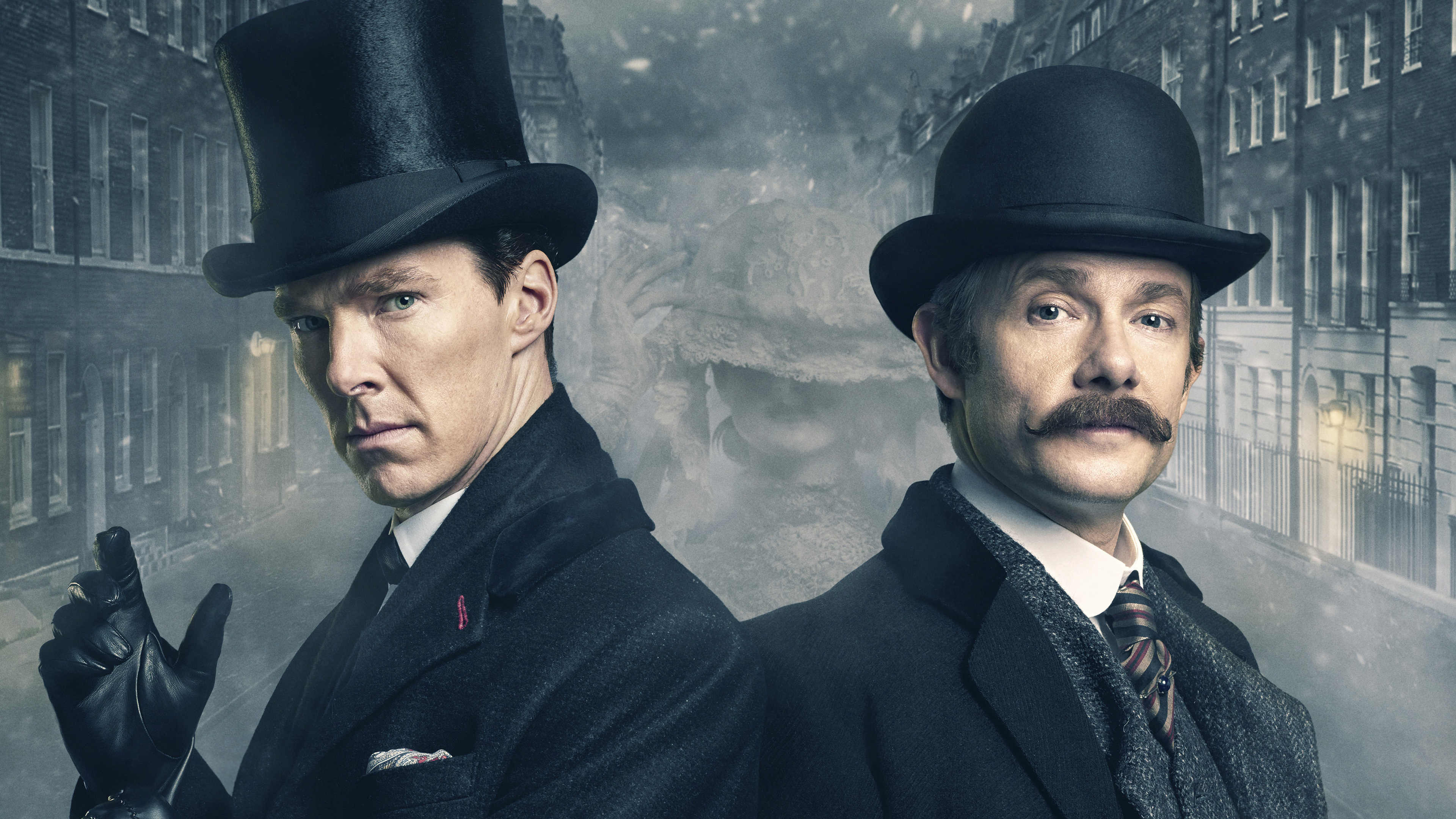 Benedict Cumberbatch, Sherlock Holmes, 4K HD wallpapers, 3840x2160 4K Desktop