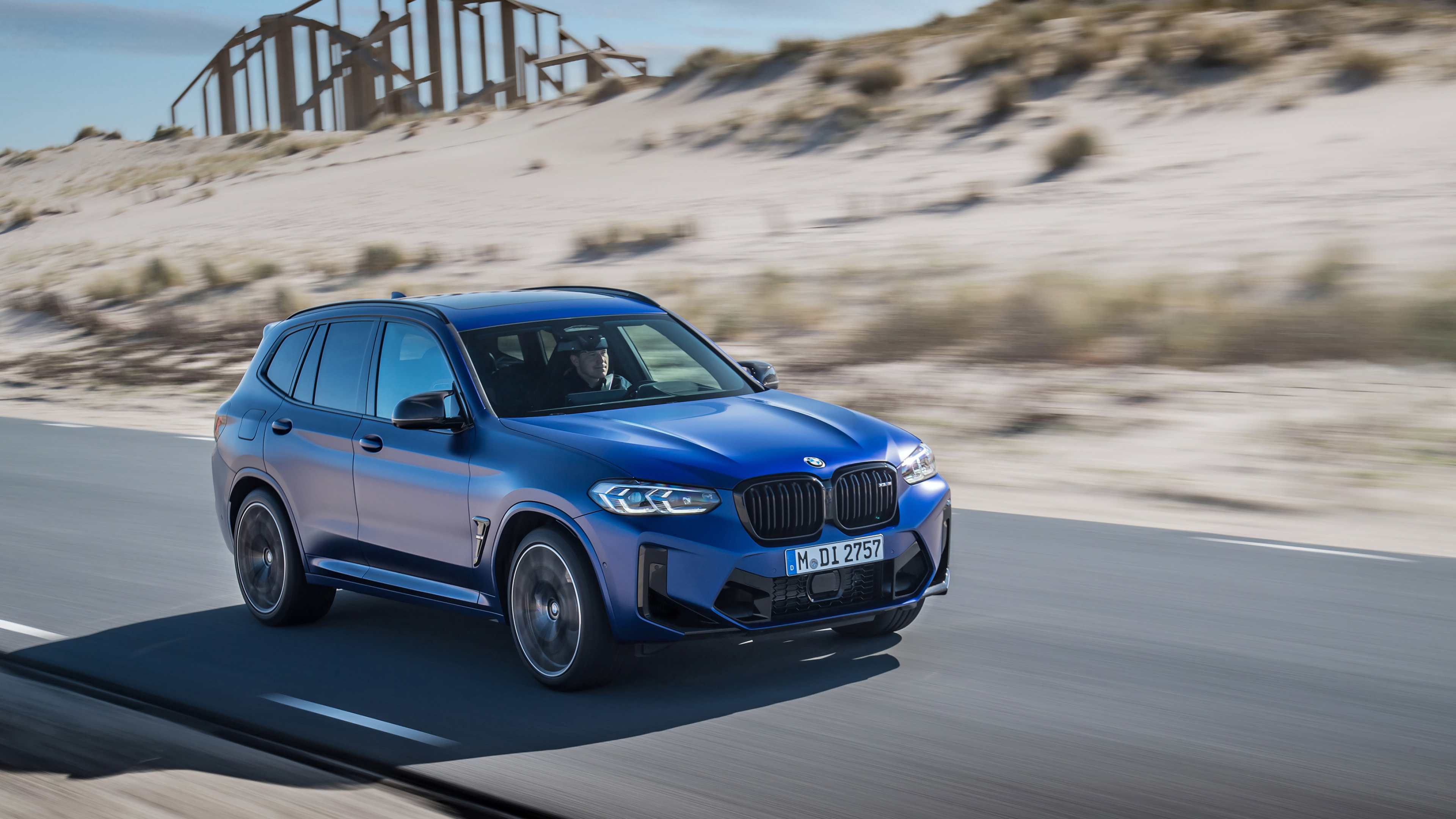 BMW X3 M Competition, High-performance vehicle, 3840x2160 4K Desktop
