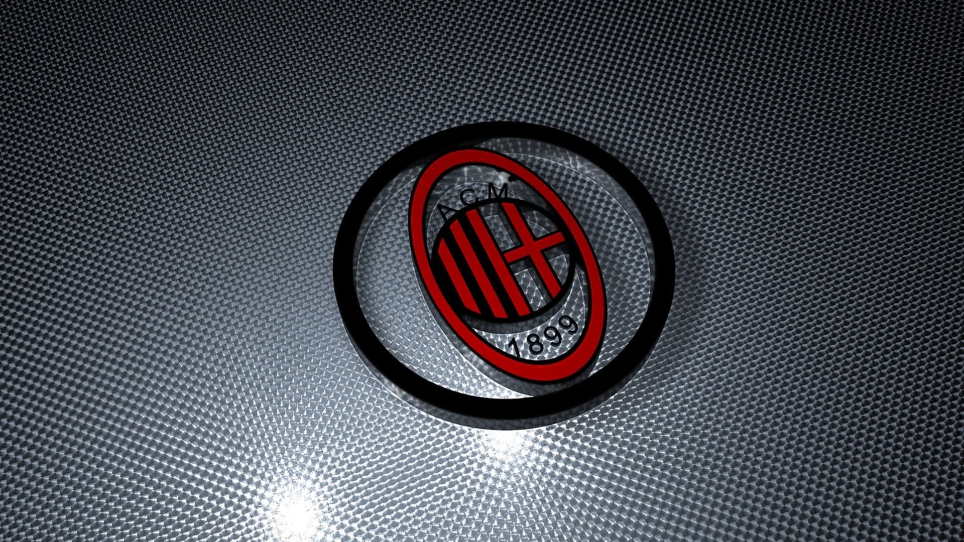 AC Milan logo, High definition wallpaper, Football club, 1920x1080 Full HD Desktop