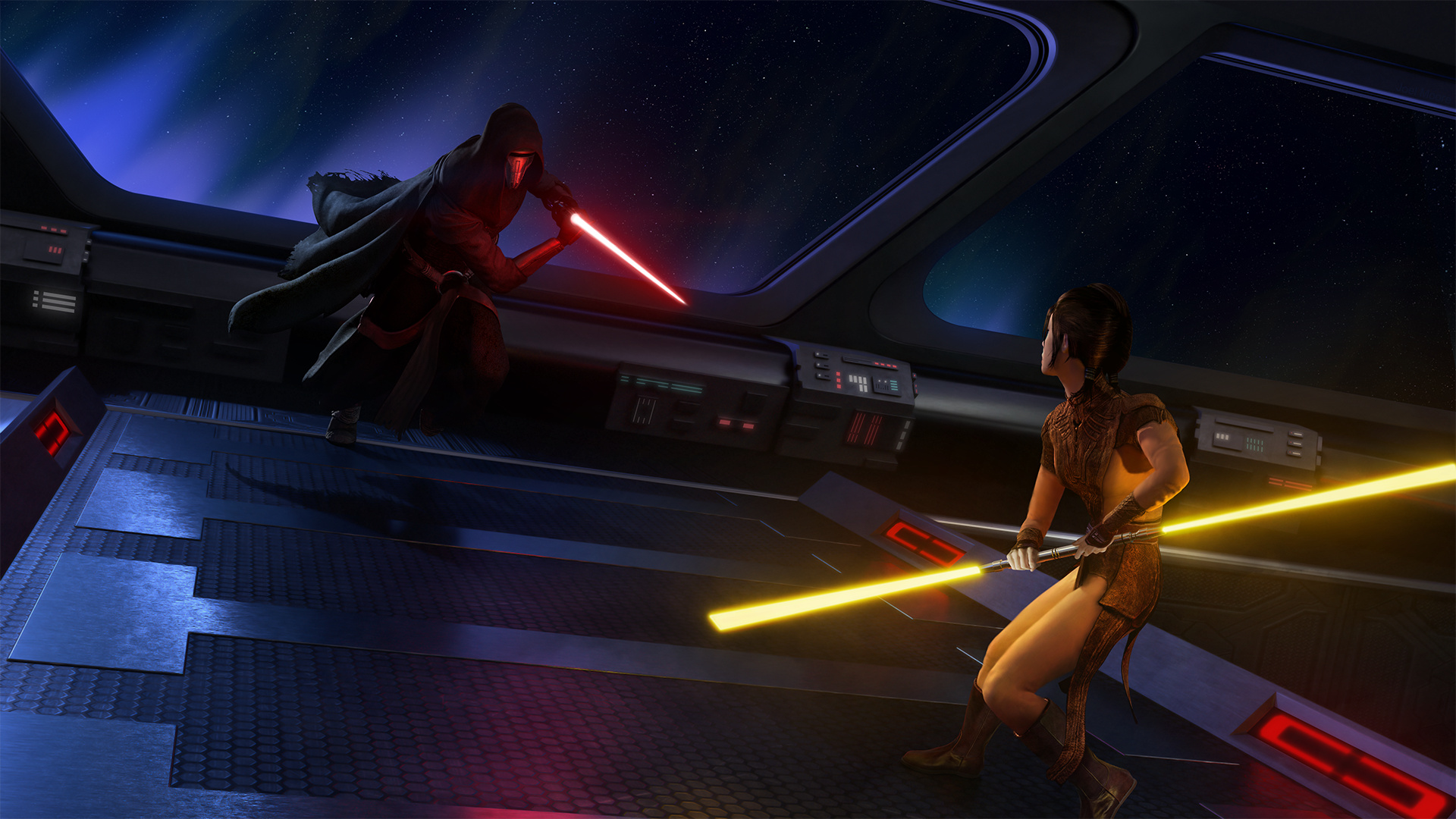 Star Wars Knights of the Old Republic, HD wallpapers, Memorable characters, Iconic moments, 1920x1080 Full HD Desktop