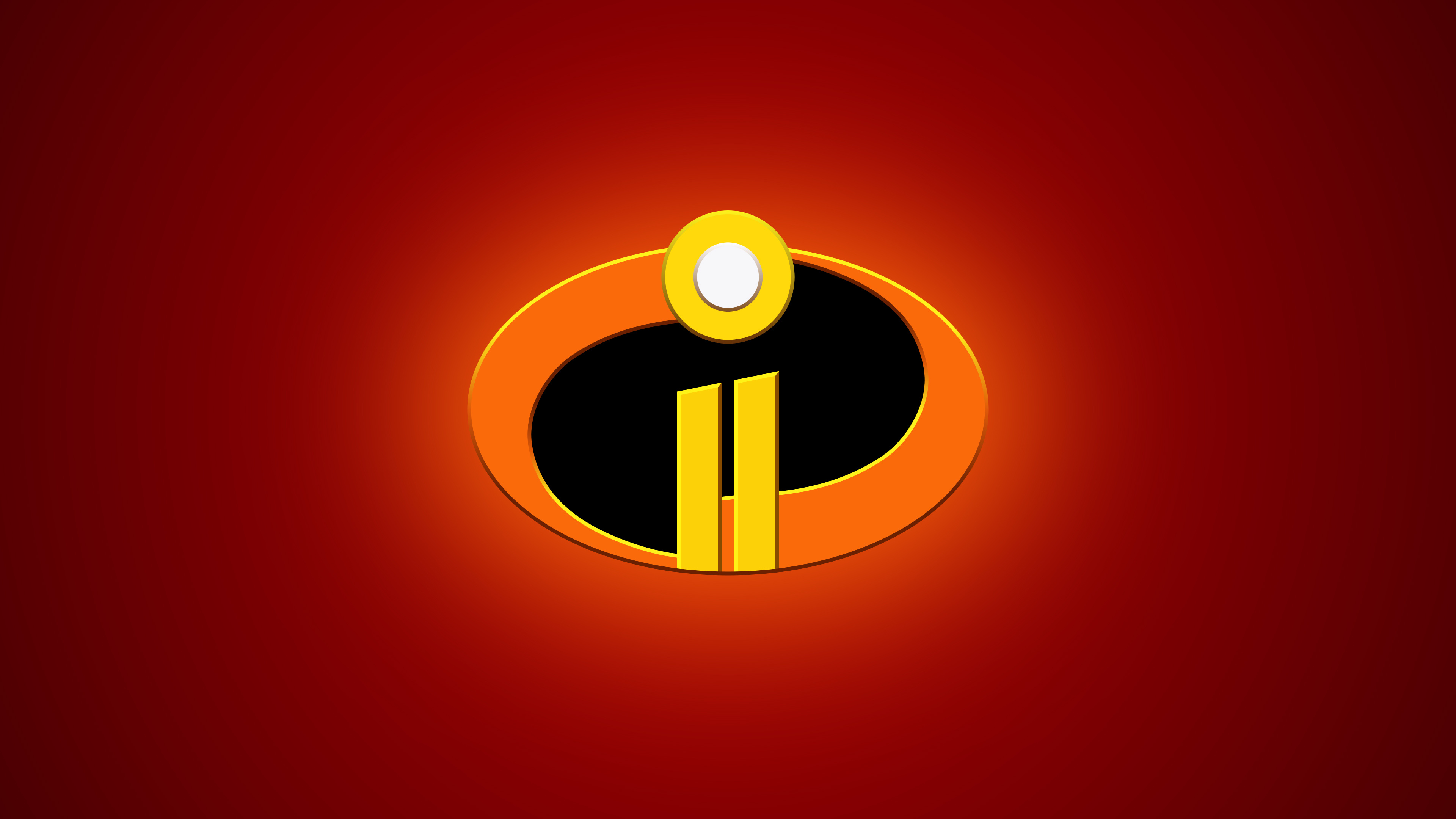 Incredibles 2, Logo 4K, Movies, Wallpapers, 3840x2160 4K Desktop