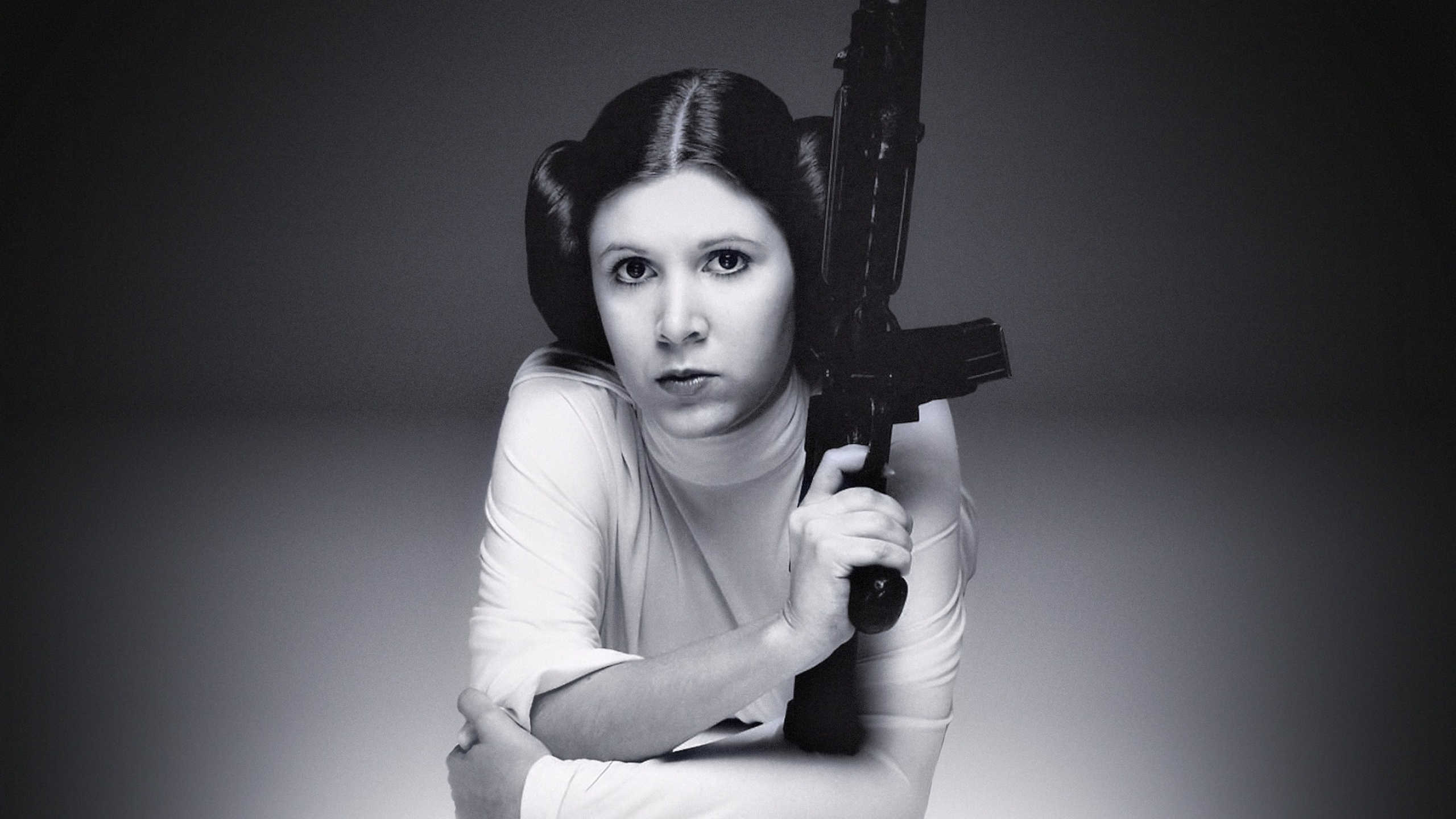 Carrie Fisher, High definition wallpapers, 2560x1440 HD Desktop