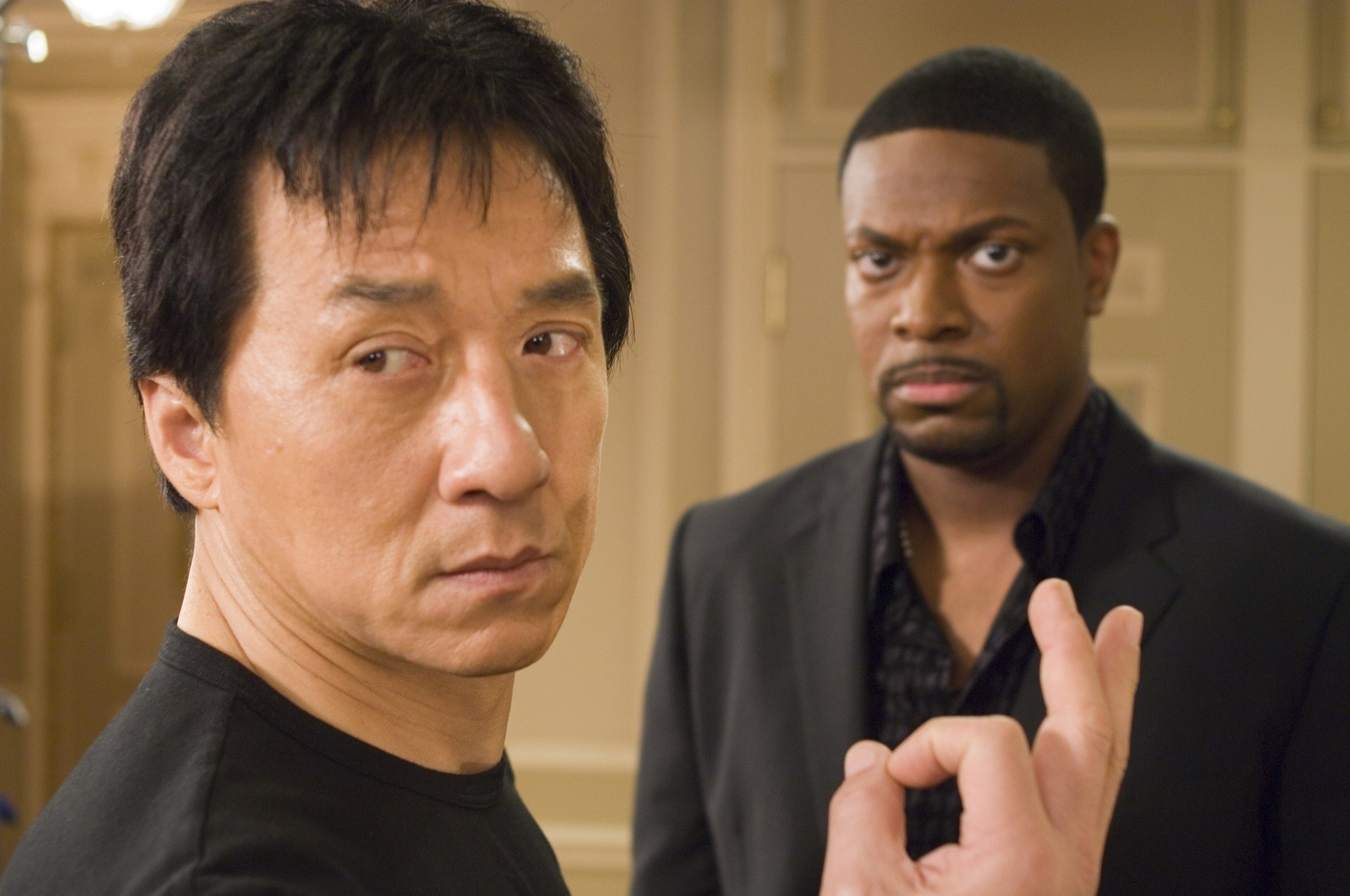 Rush Hour movies, Chris Tucker, Action-packed comedy, Dynamic duo, 1920x1280 HD Desktop