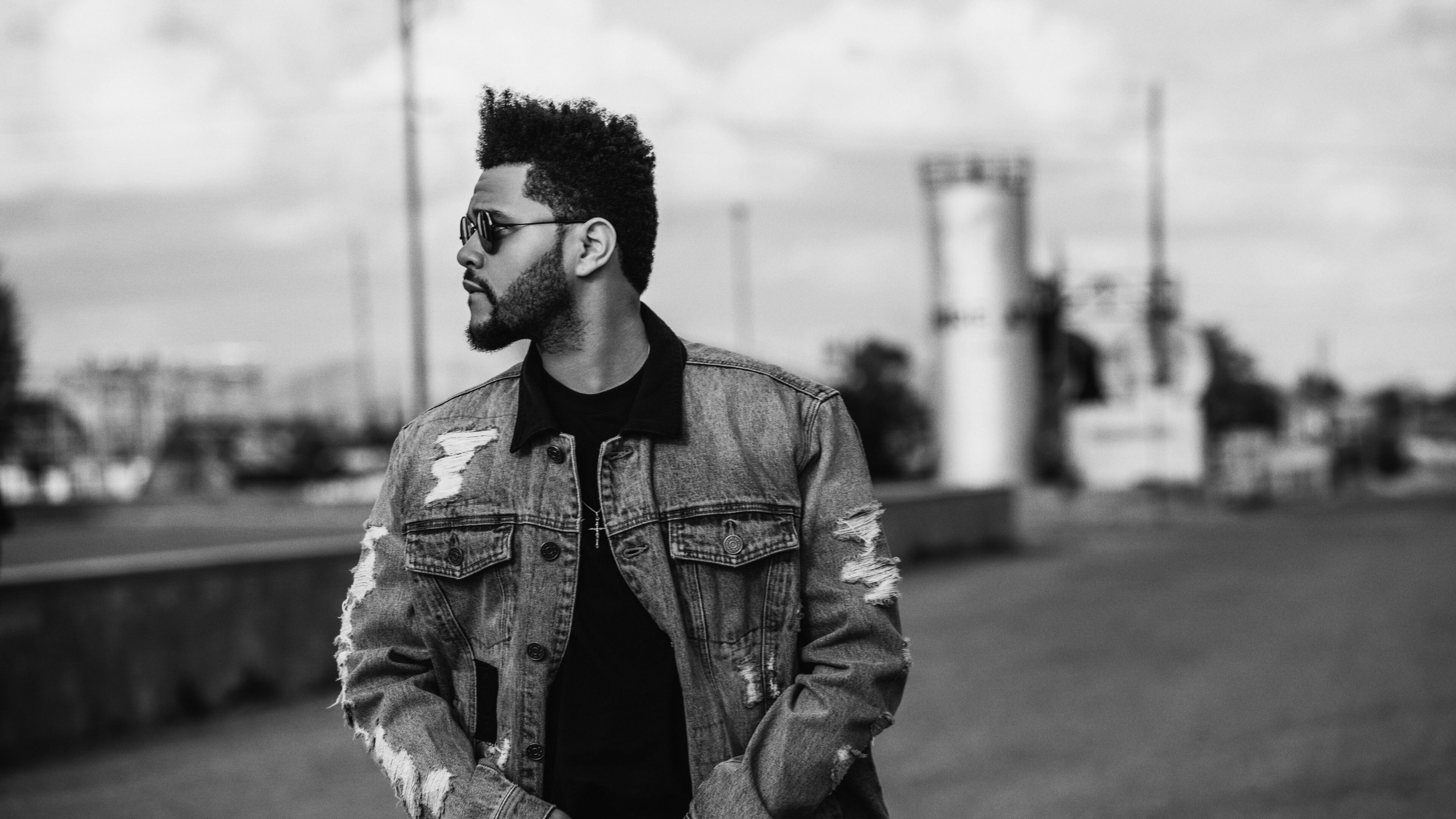 The Weeknd: Tesfaye began his career in 2009 by anonymously releasing music on YouTube, Monochrome. 3840x2160 4K Wallpaper.