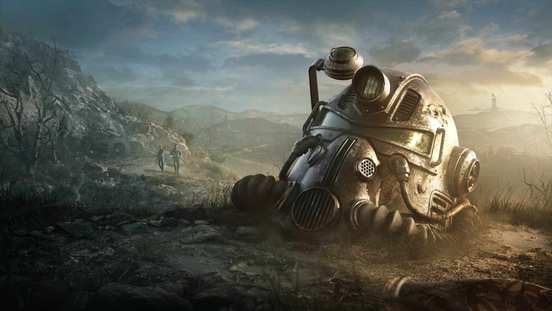 Fallout: The protagonist, referred to as the Vault Dweller, FO. 1920x1080 Full HD Wallpaper.