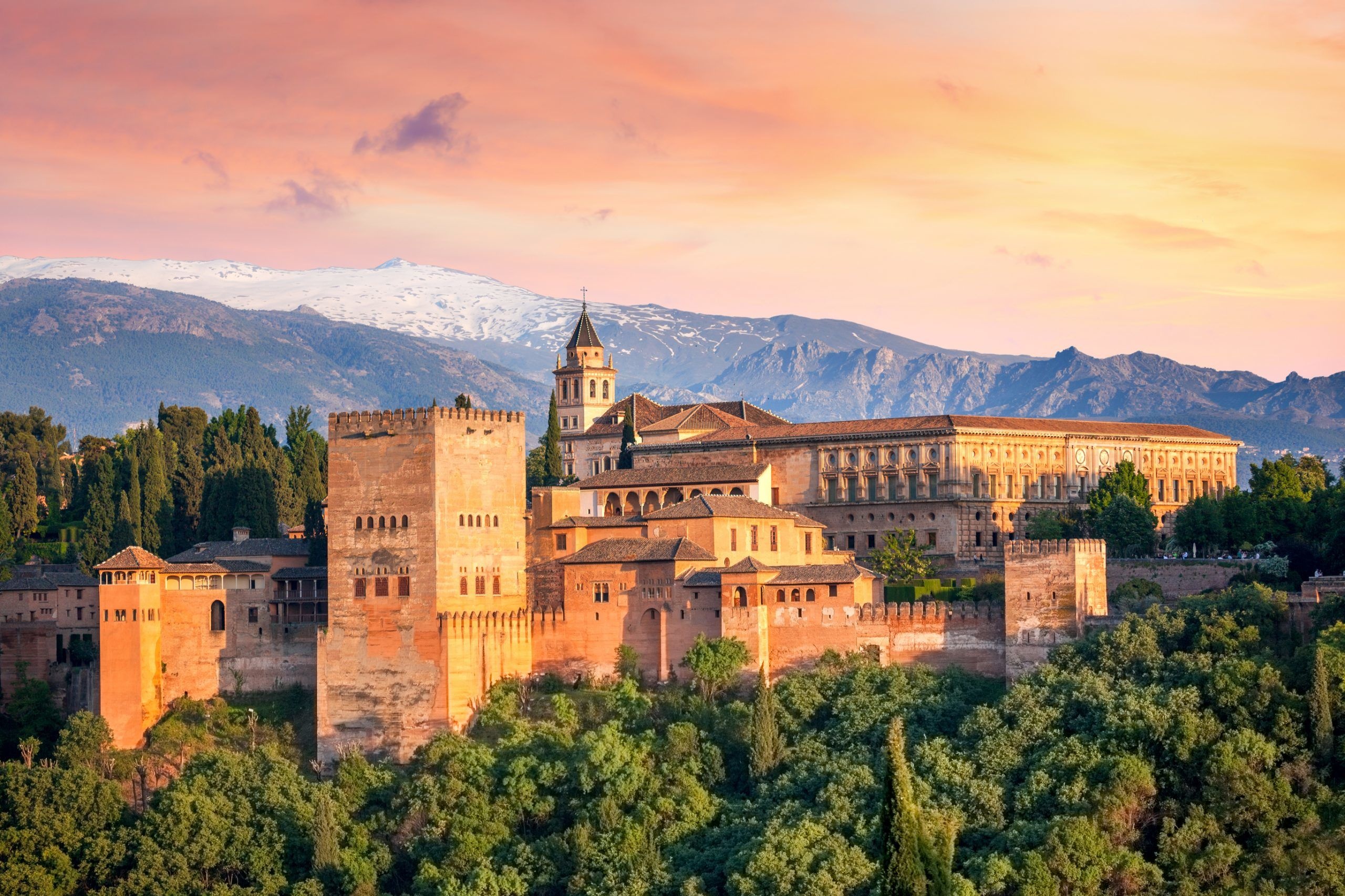 The Alhambra, Spain, Travels, Ultimate travel guide, Granada's gem, 2560x1710 HD Desktop