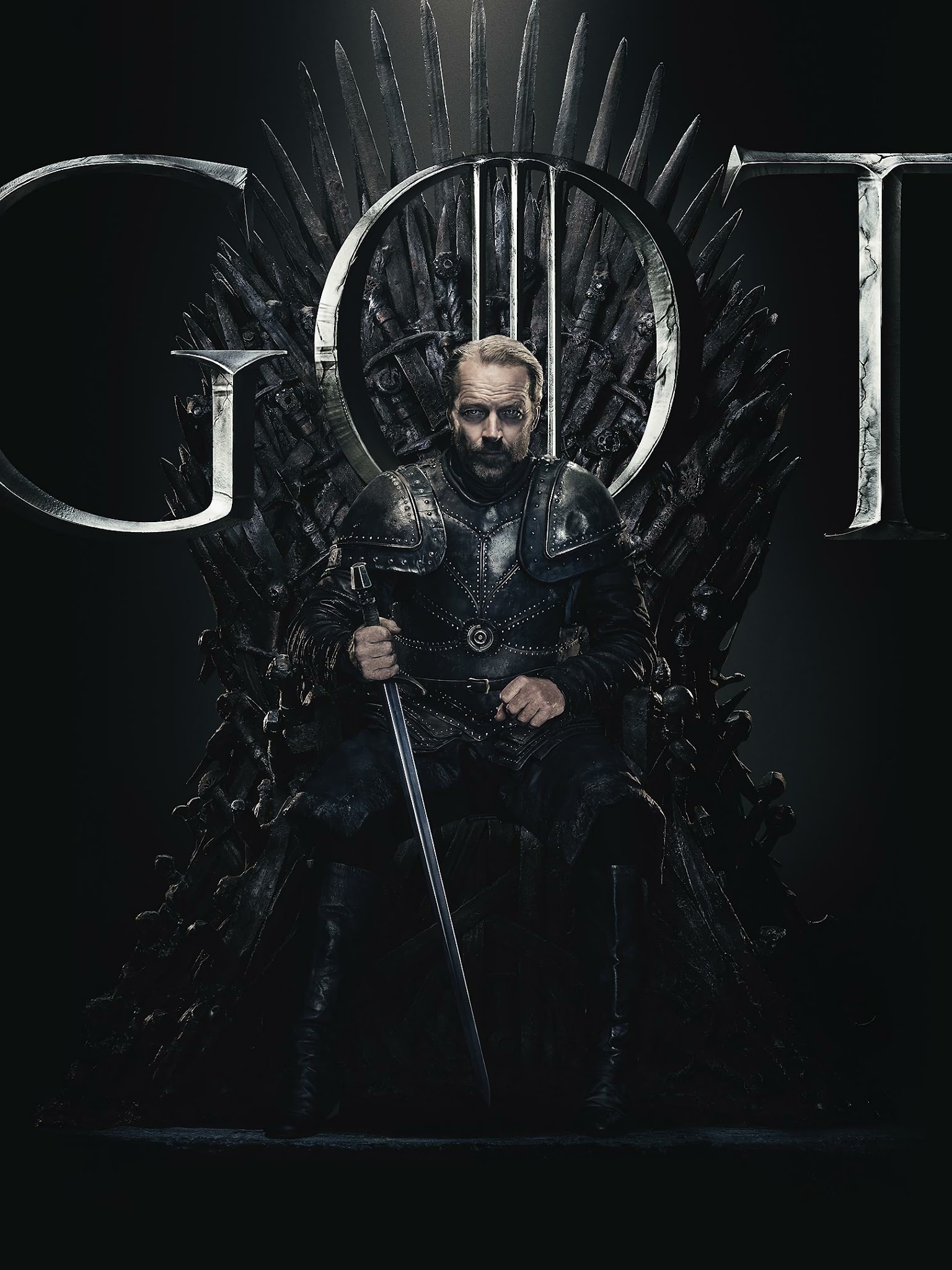 Ser Jorah Mormont, Game of Thrones season, 8 4K wallpaper, Epic scene, 1540x2050 HD Handy