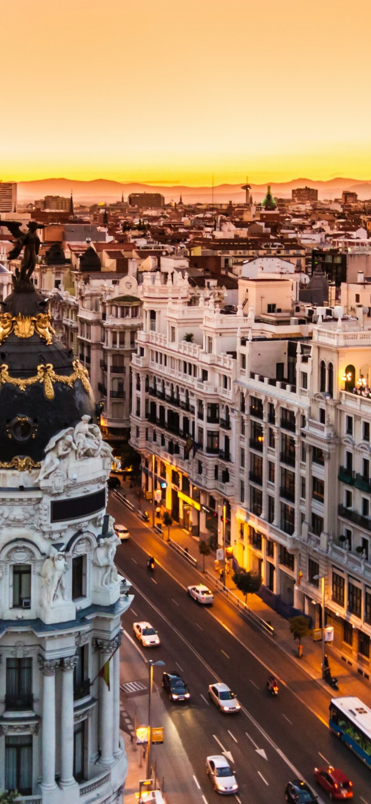 Spain: Madrid, the second-largest city in the European Union. 1250x2690 HD Wallpaper.